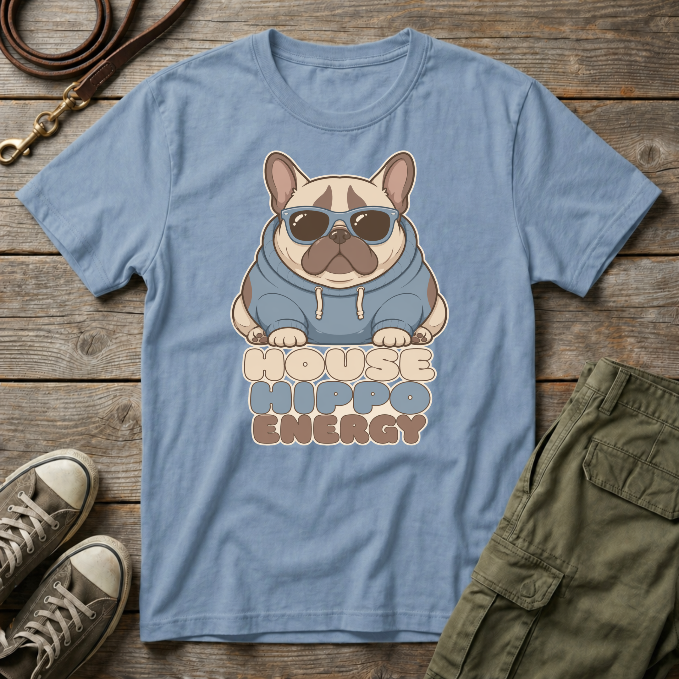 Frenchie House Hippo T-Shirt