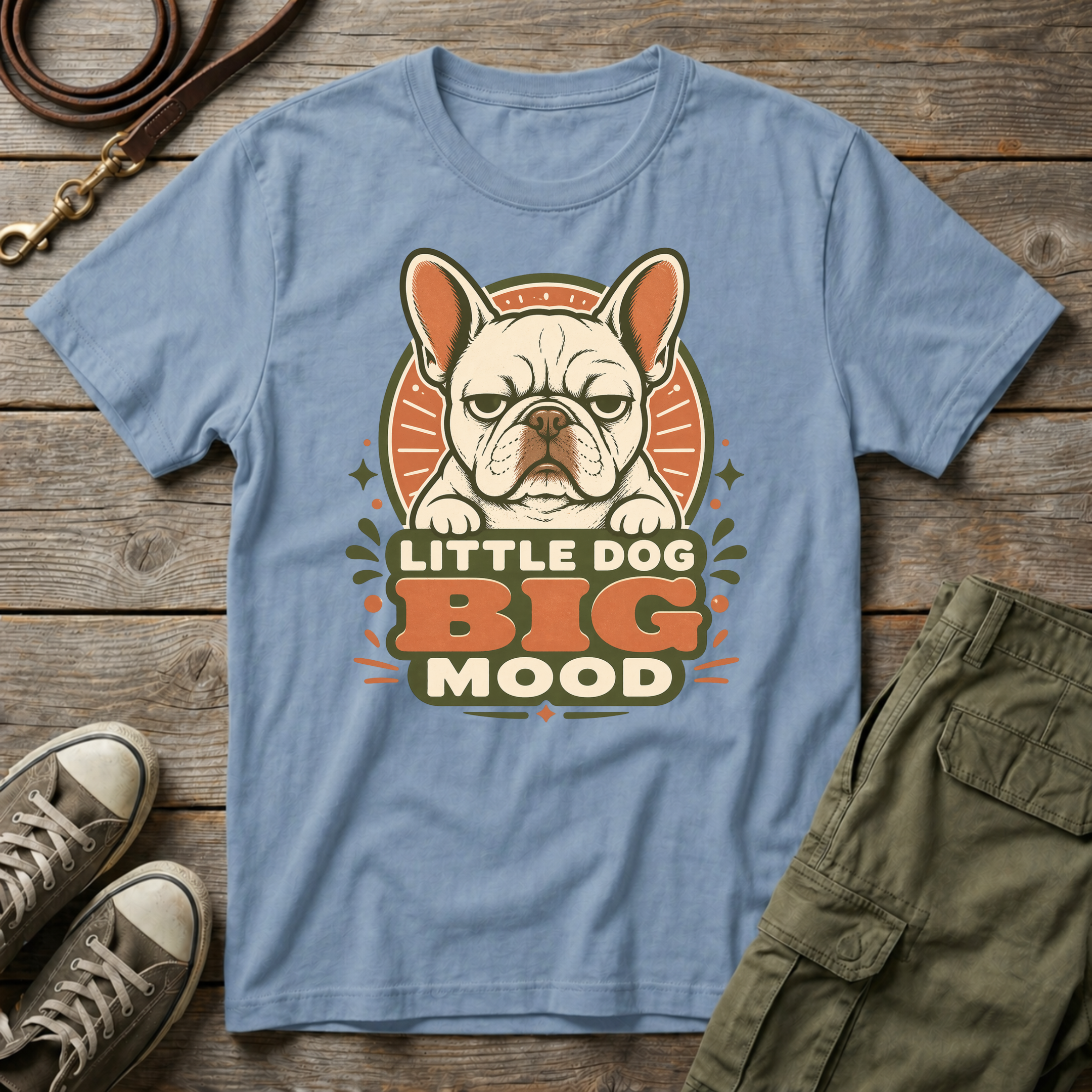Frenchie Big Mood T-Shirt
