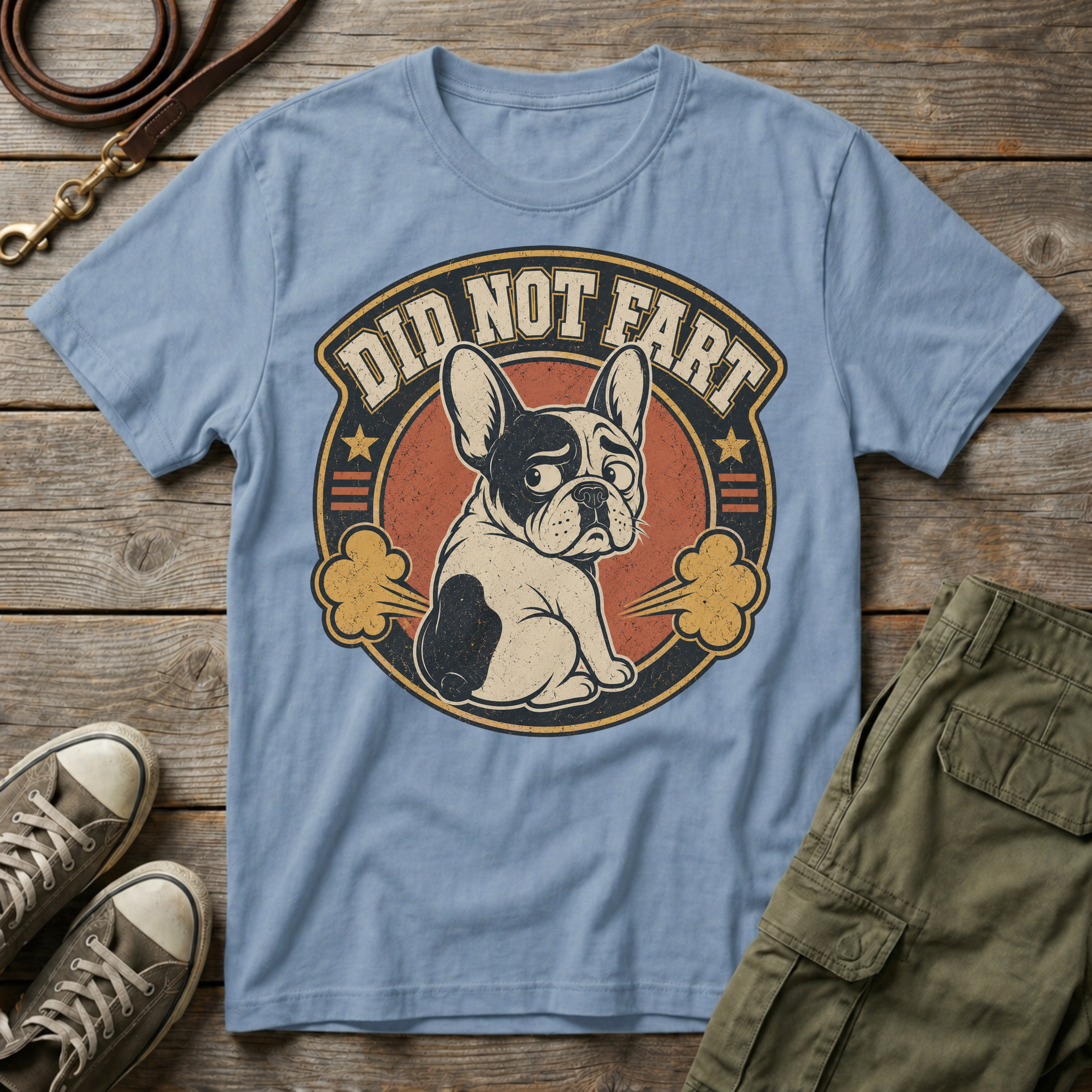 Frenchie Did Not Fart T-Shirt