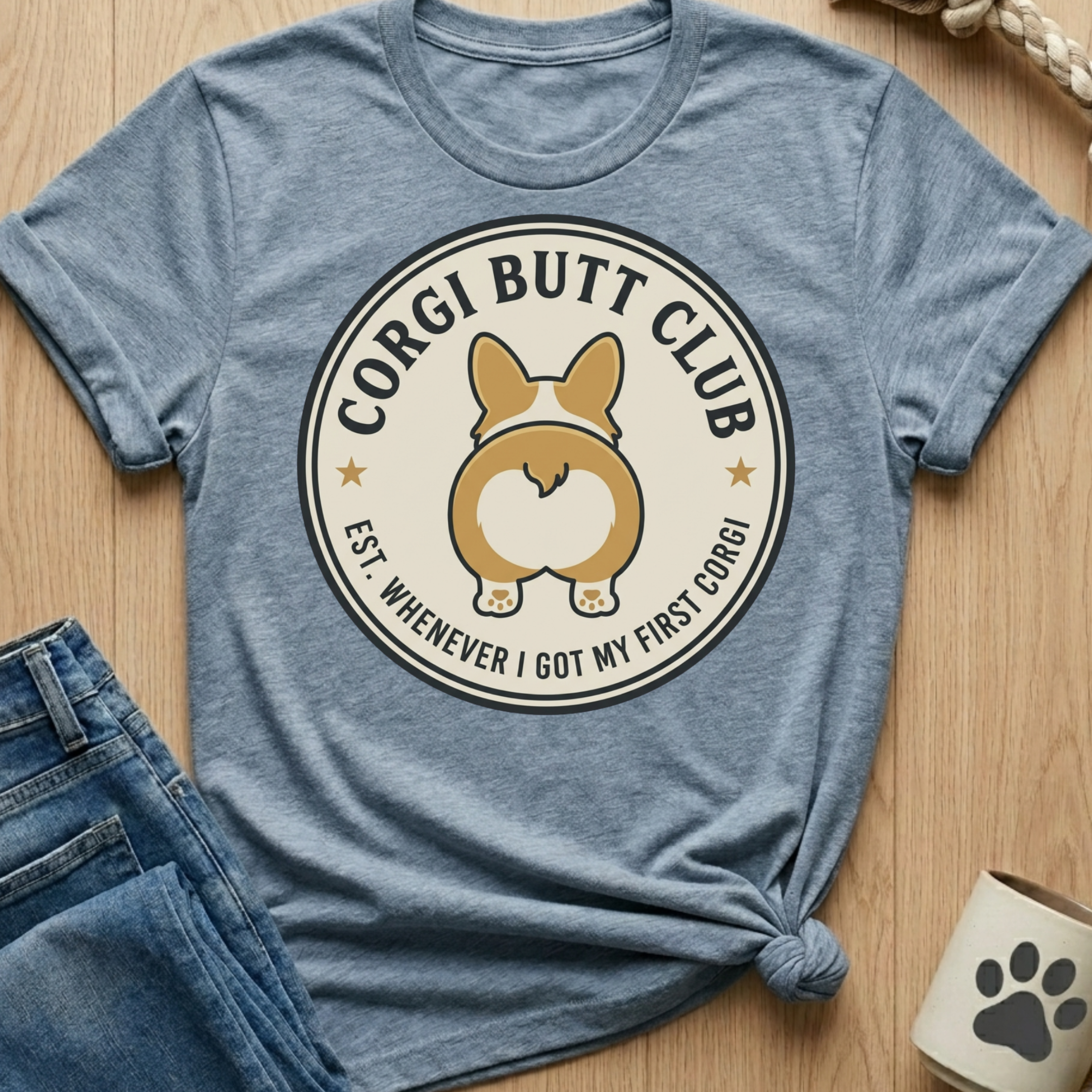 Corgi Butt Club T-Shirt