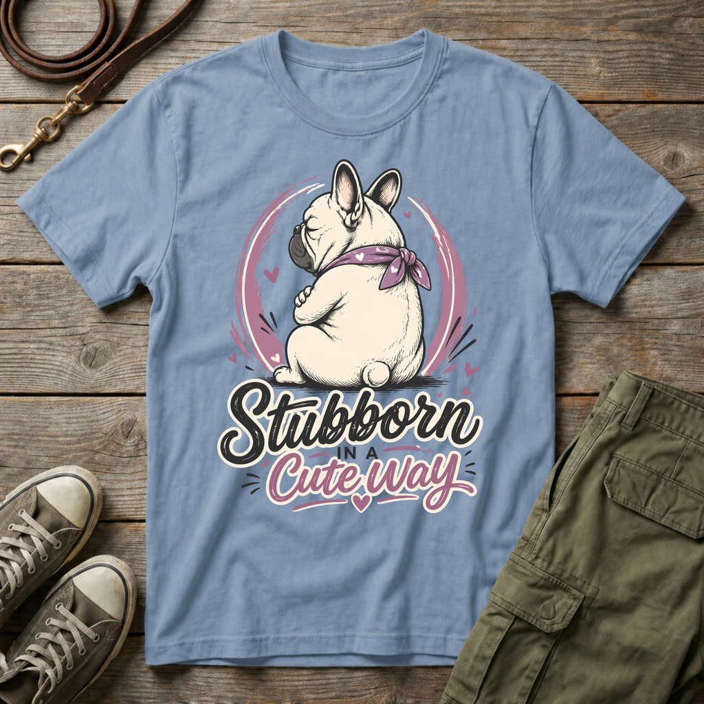 Cute Stubborn Frenchie T-Shirt