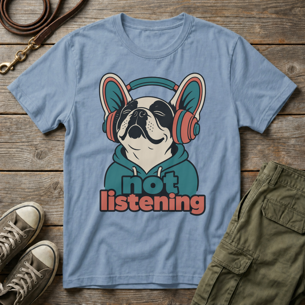 Frenchie Not Listening T-Shirt
