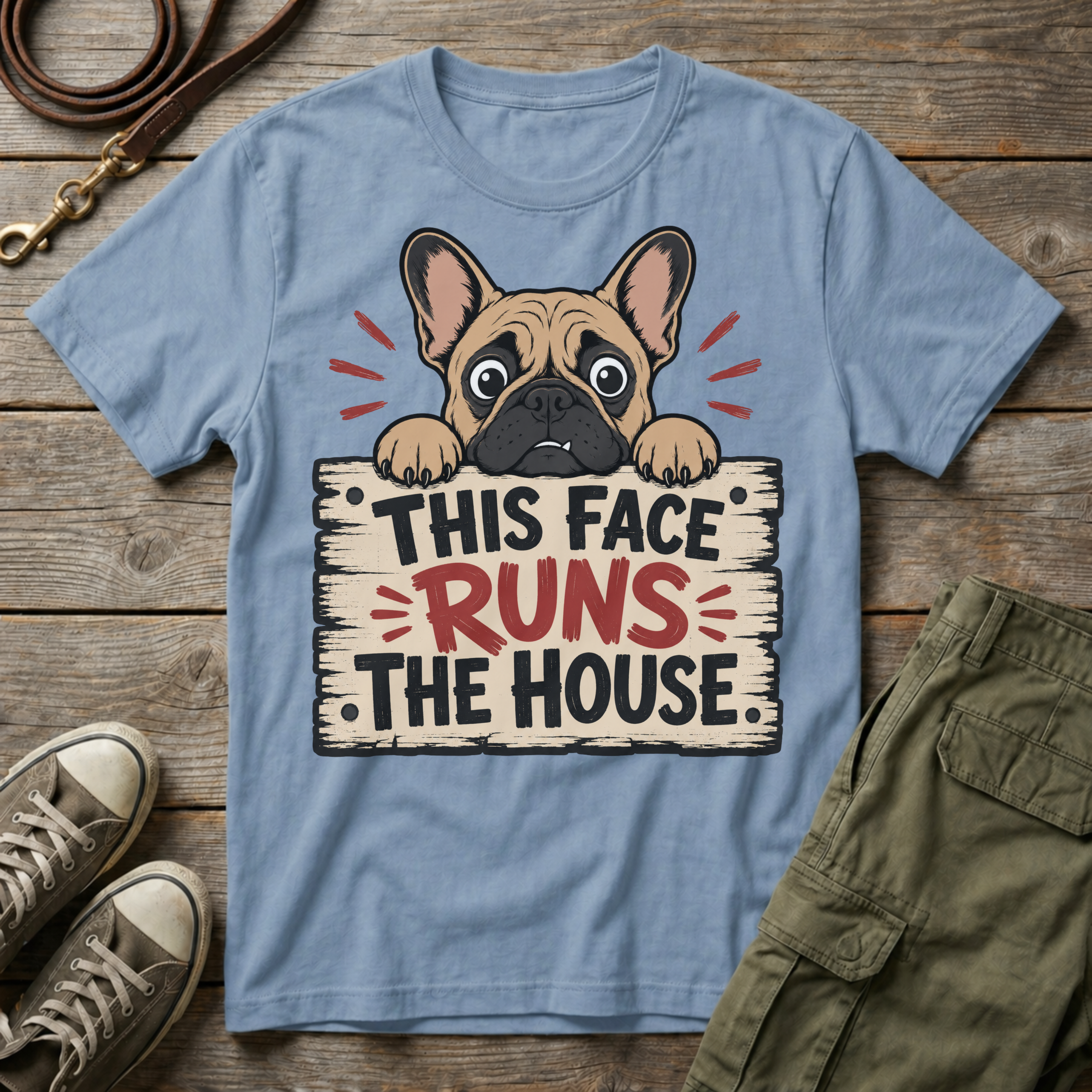 This Face Runs The House T-Shirt