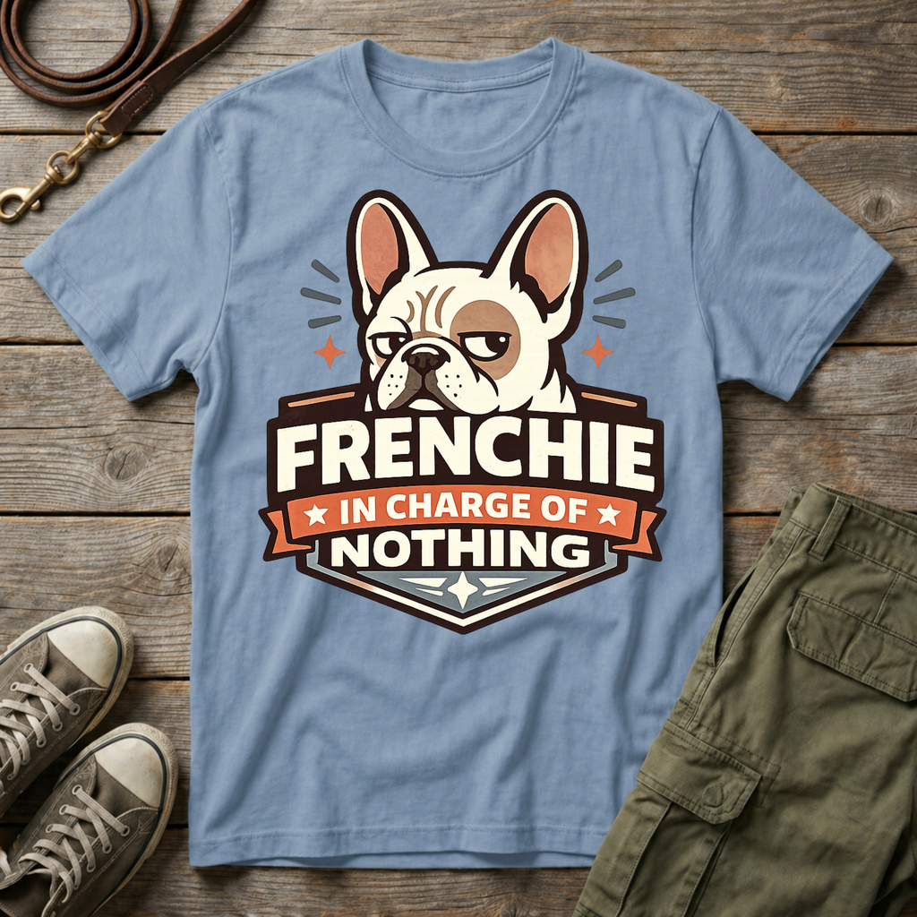 Frenchie Not In Charge T-Shirt