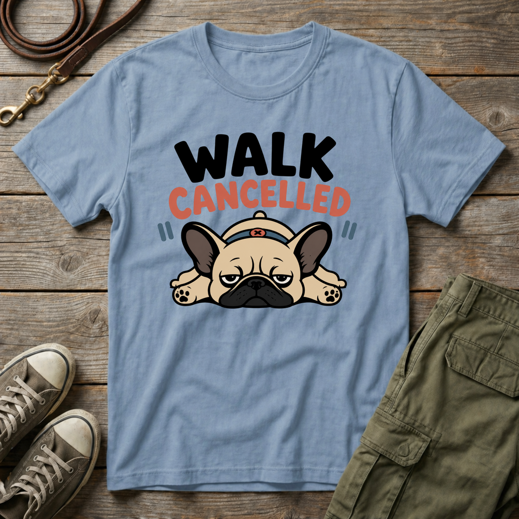 Frenchie Walk Cancelled T-Shirt