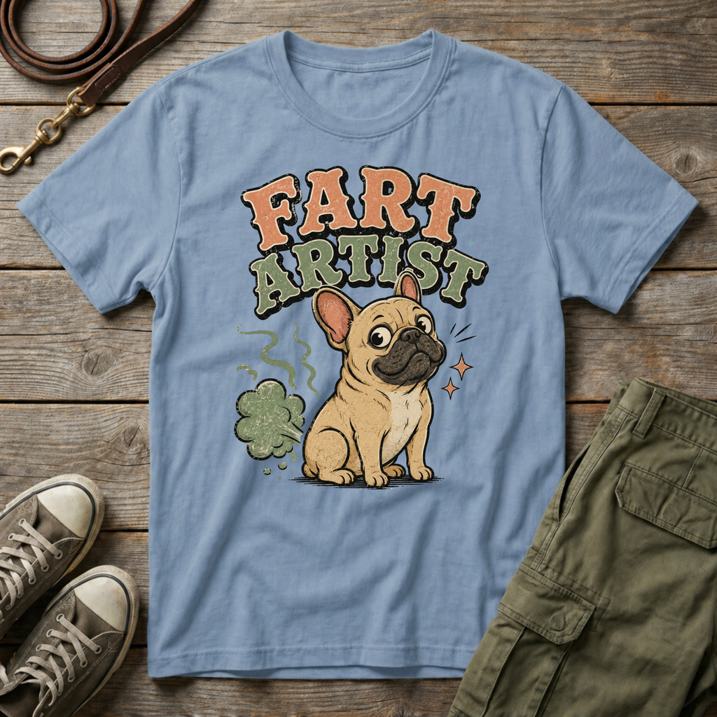 Frenchie Fart Artist T-Shirt