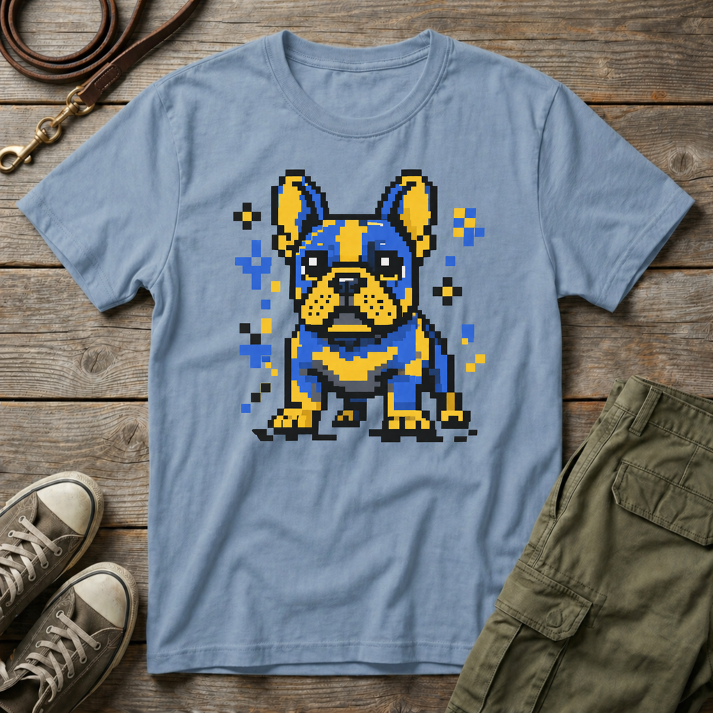 Frenchie Pixel T-Shirt