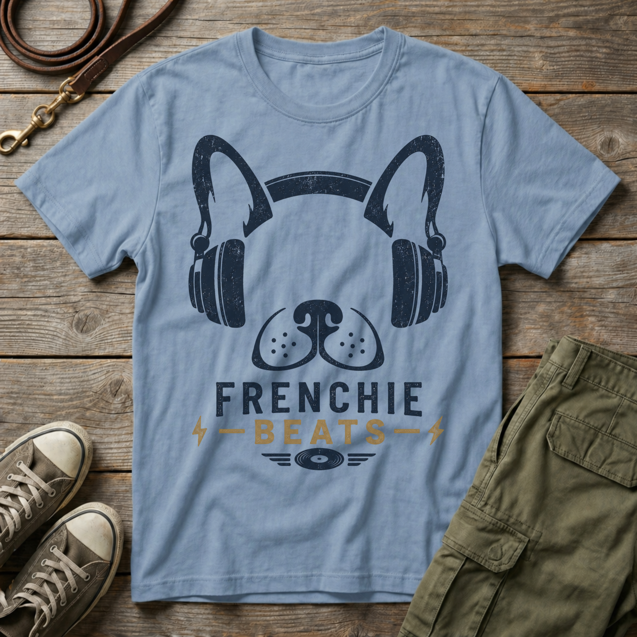 Frenchie Beats T-Shirt