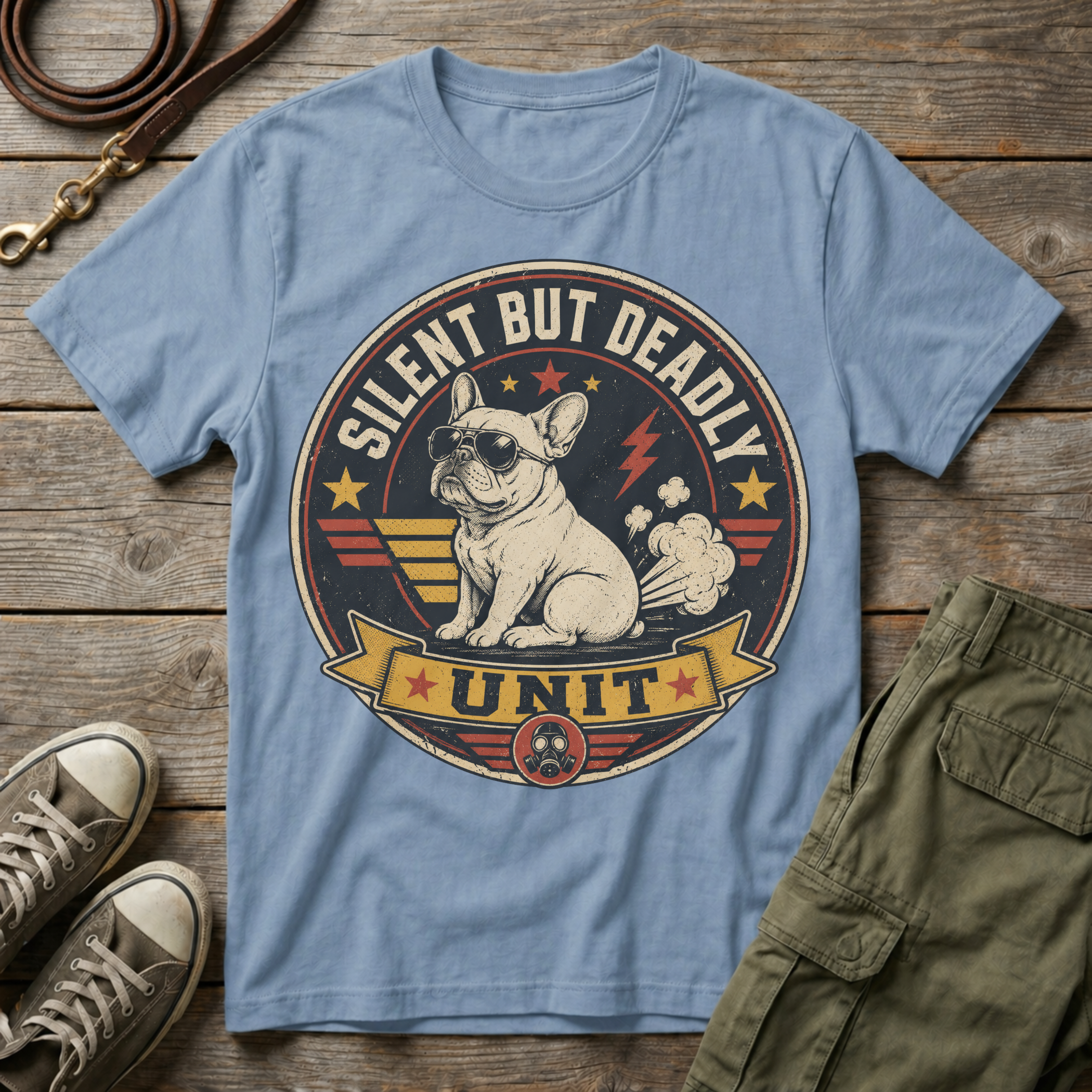 Frenchie Silent But Deadly T-Shirt