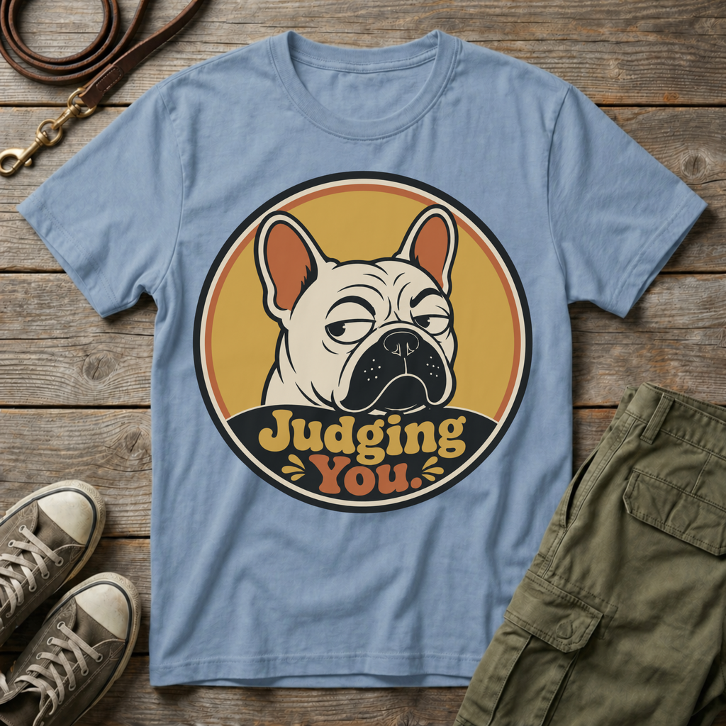 Frenchie Judging You T-Shirt