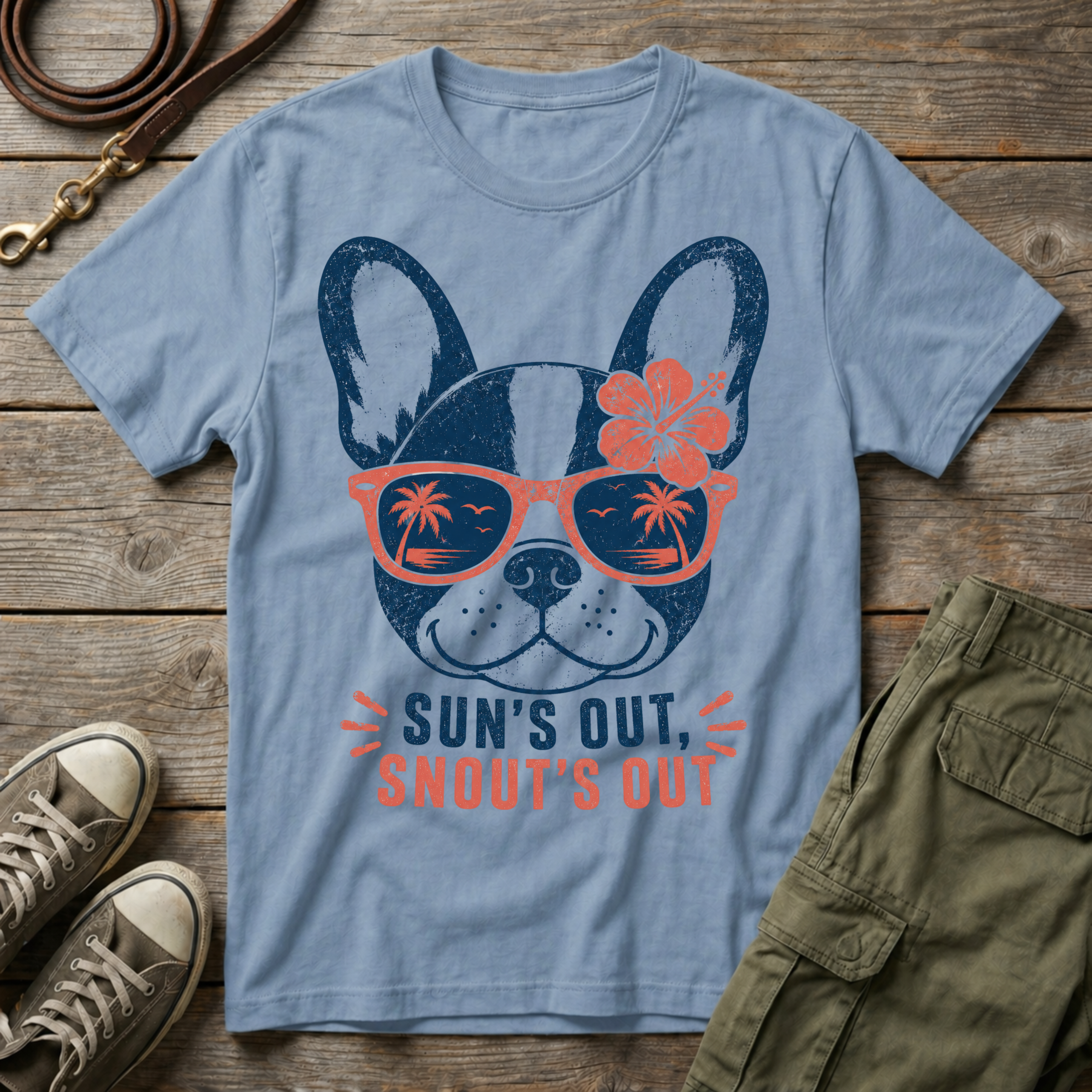 Frenchie Snout's Out T-Shirt
