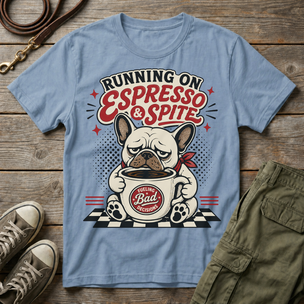 Frenchie Espress & Spite T-Shirt