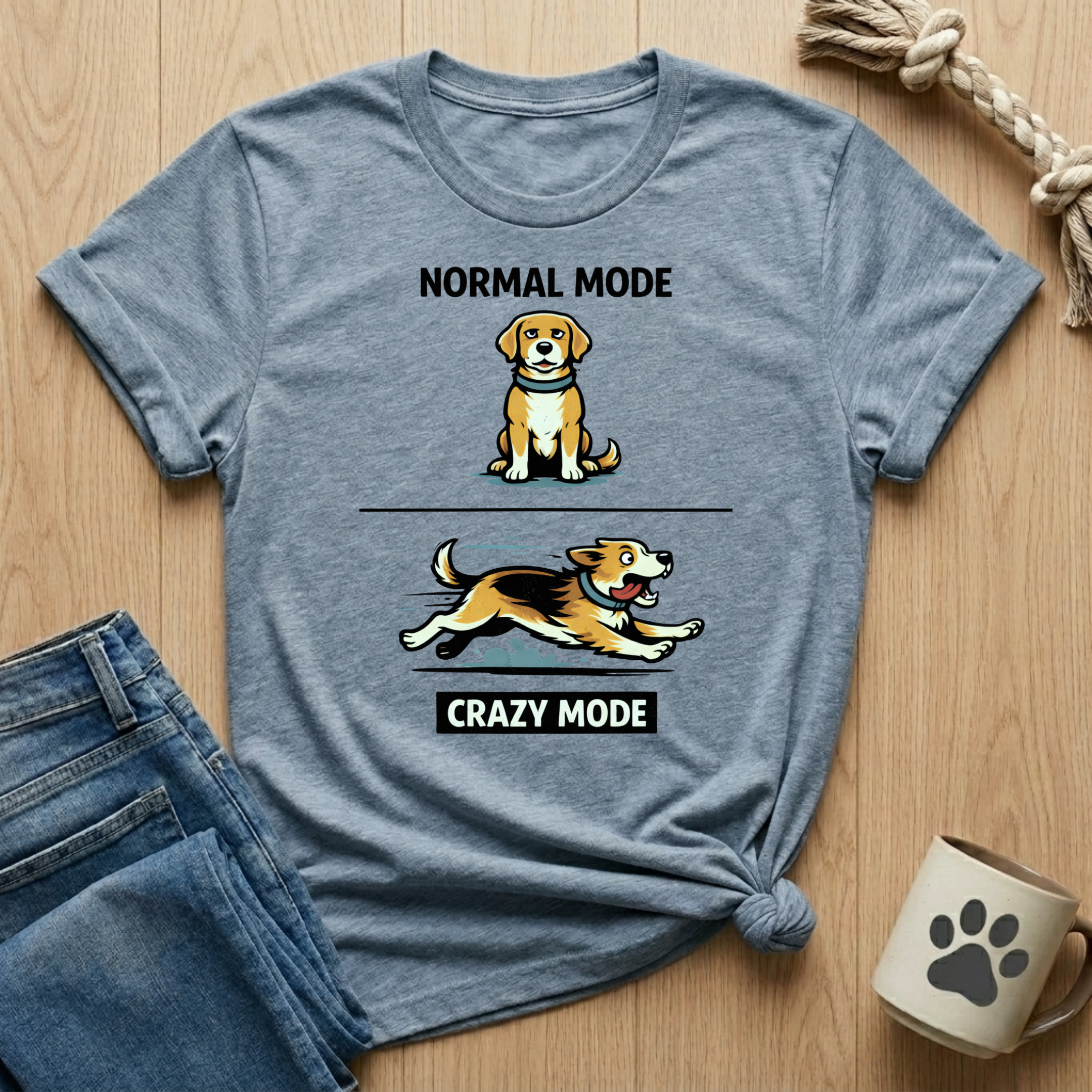 Normal Mode Crazy Mode T-Shirt
