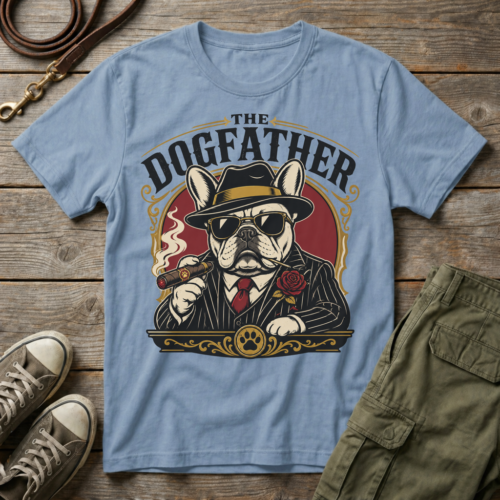 Frenchie Dog Father T-Shirt
