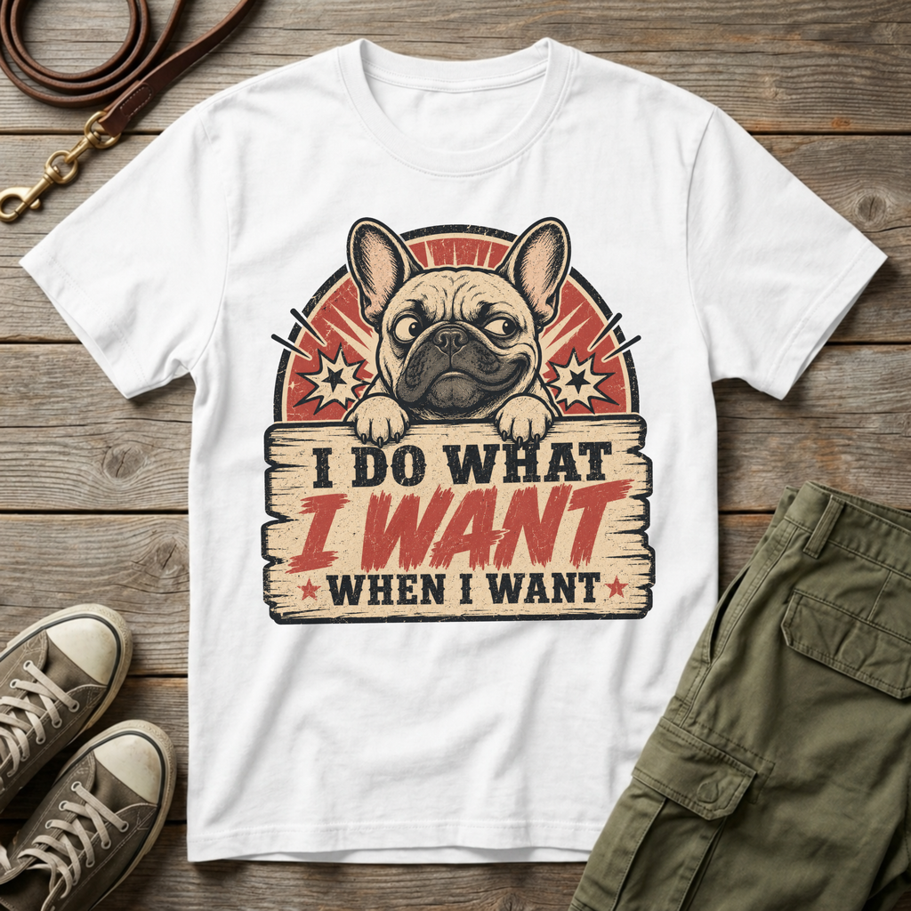 I Do What I Want When I Want T-Shirt