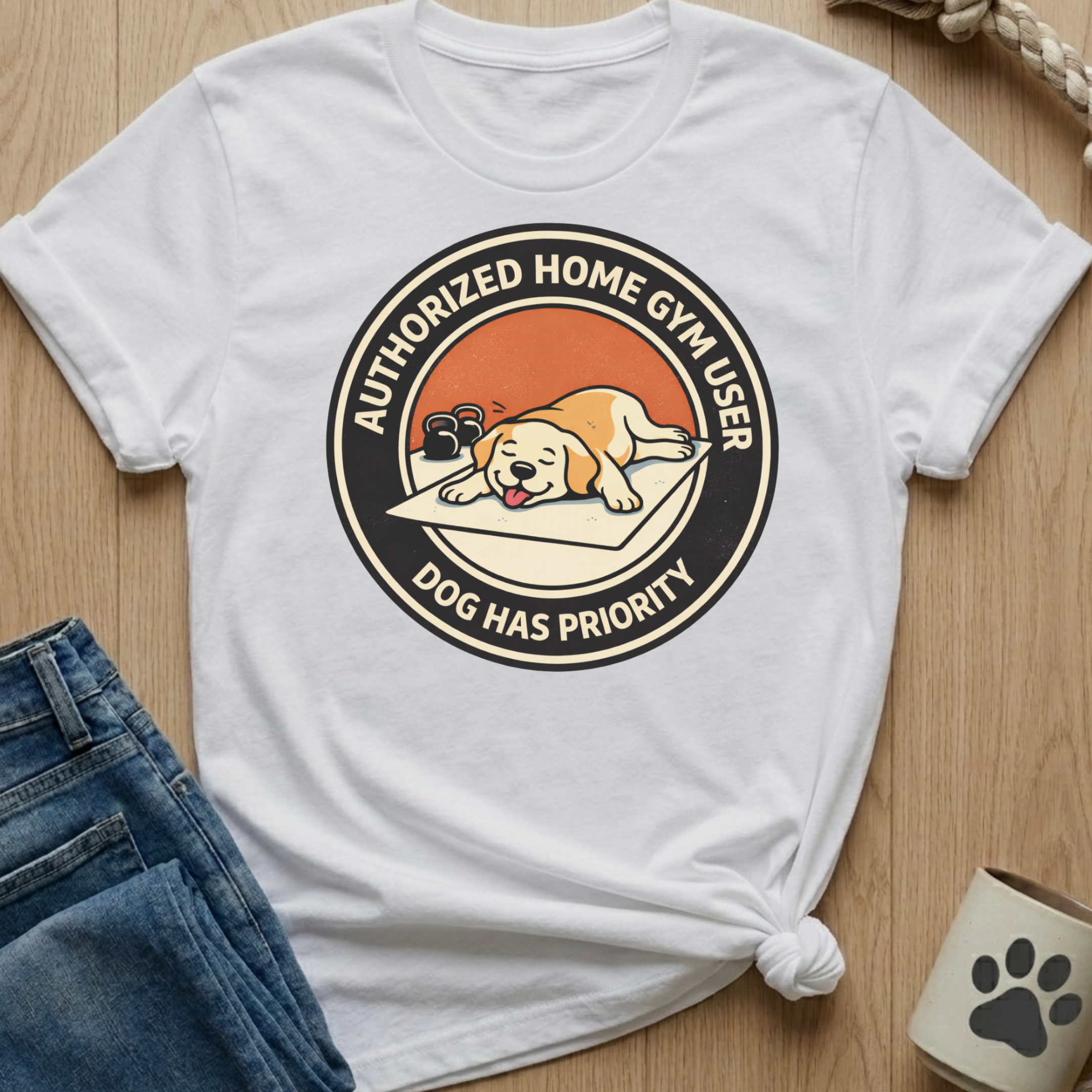 Authorized Home Gym User T-Shirt