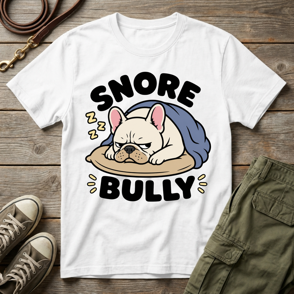 Frenchie Snore Bully T-Shirt