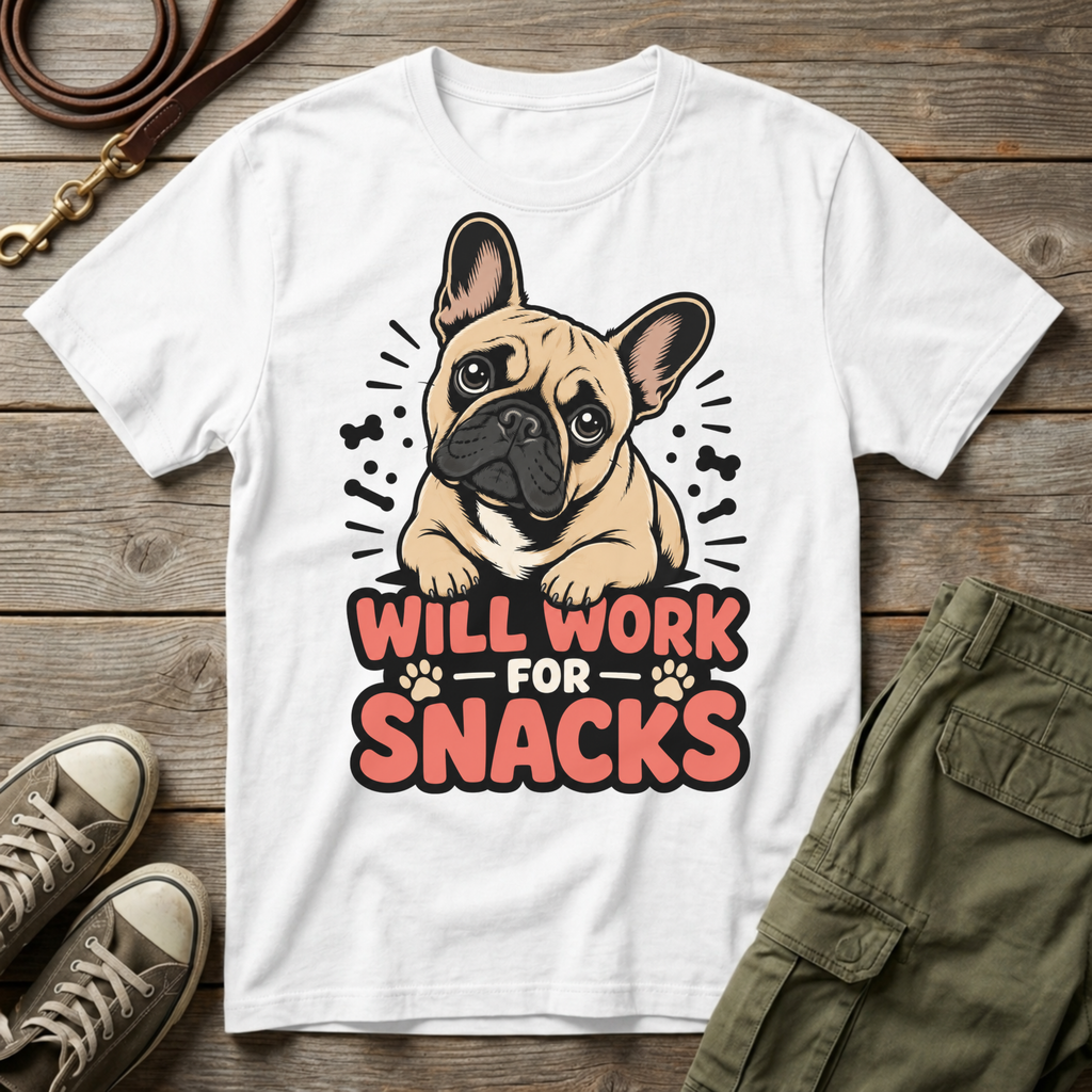 Will Work for Snacks T-Shirt