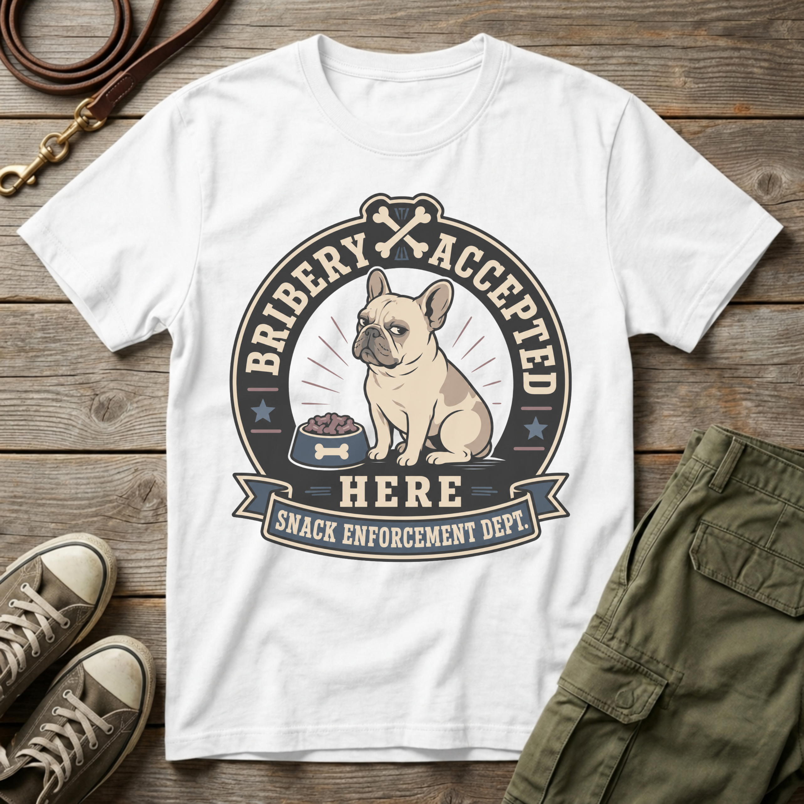 Bribery Accepted Here T-Shirt