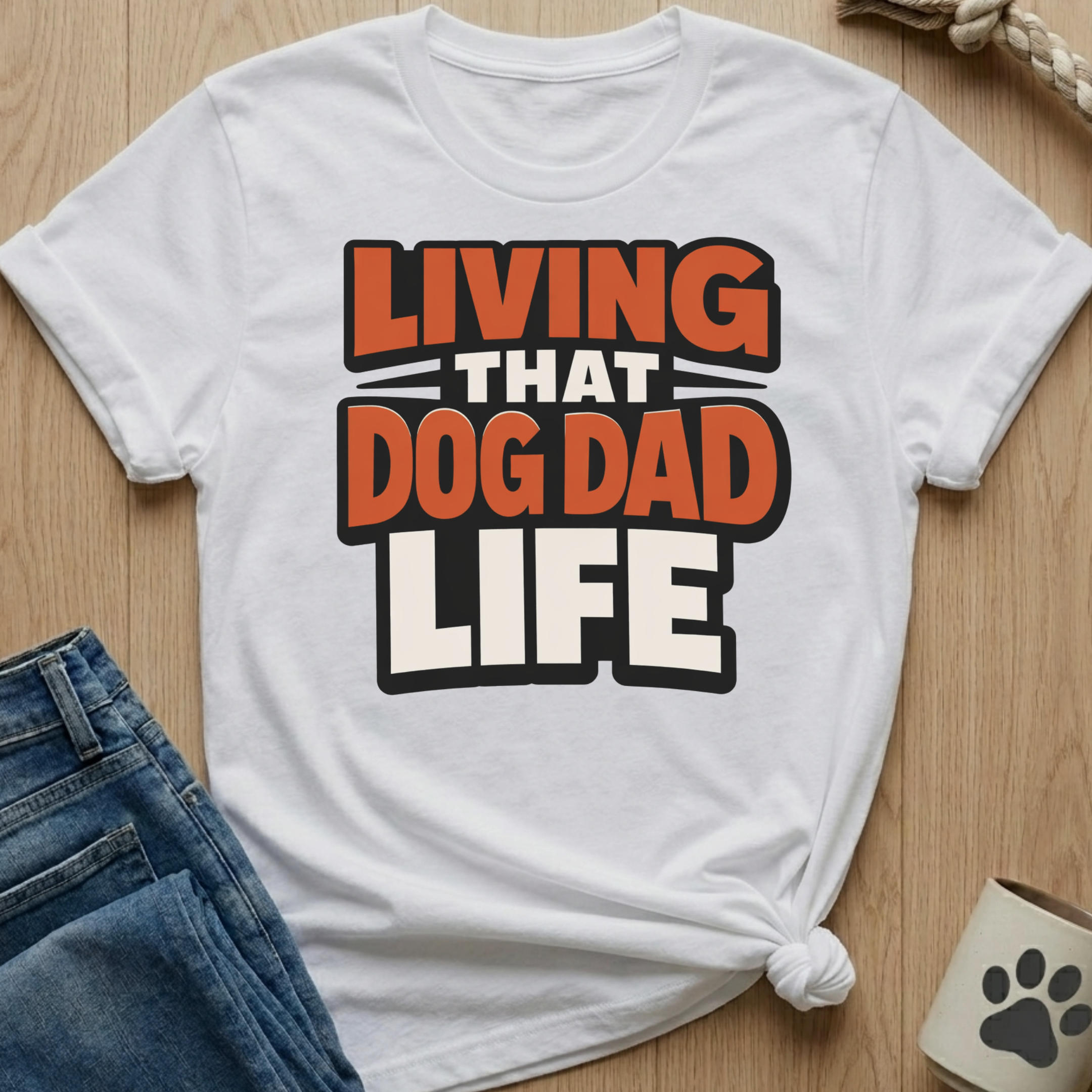 Dog Dad Life T-Shirt