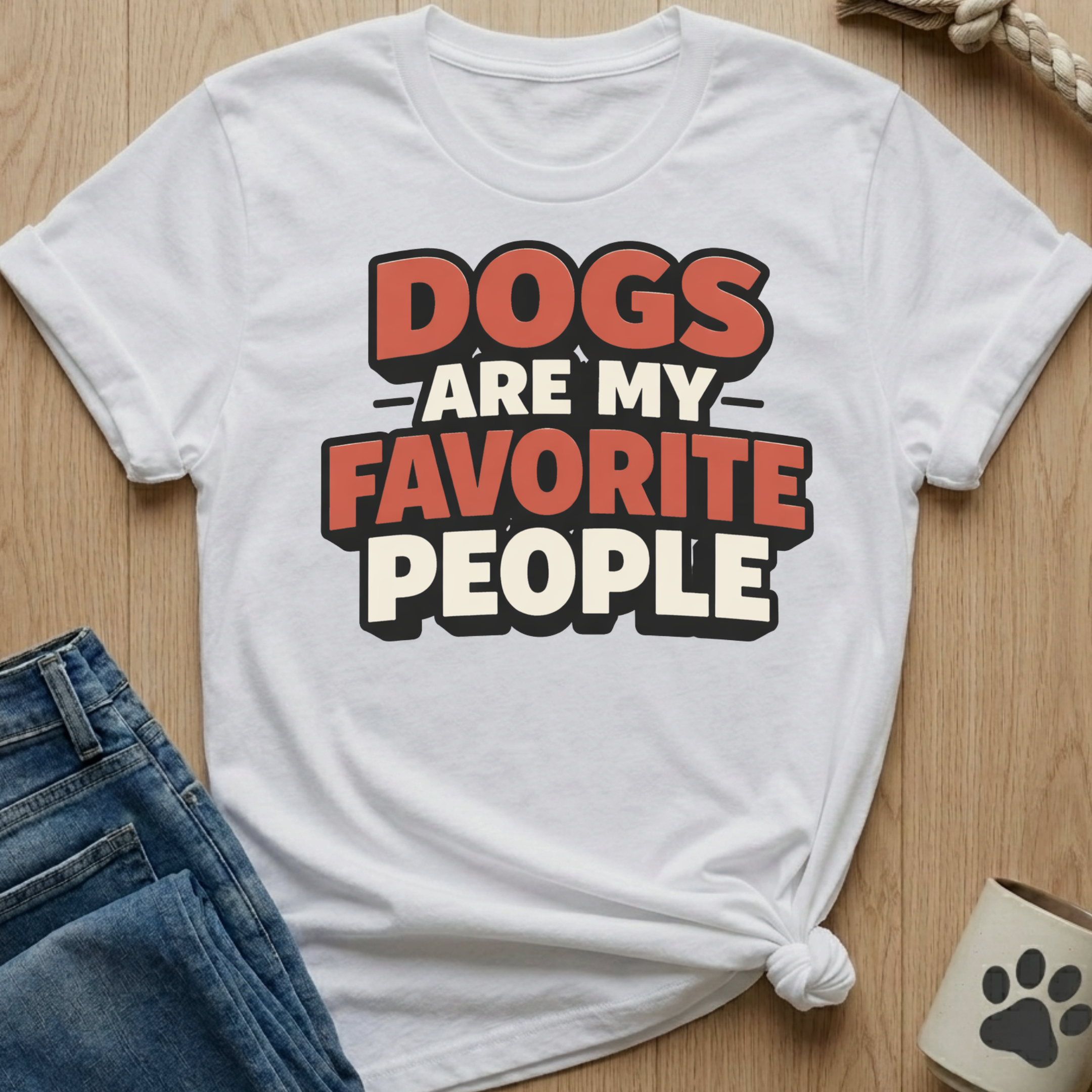 Dogs Are My Fave People T-Shirt