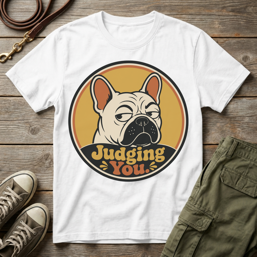 Frenchie Judging You T-Shirt
