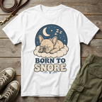 Frenchie Born To Snore Moonlight T-Shirt