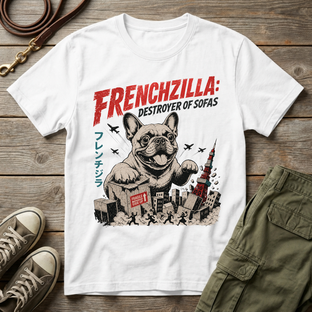 Frenchie Frenchzilla T-Shirt