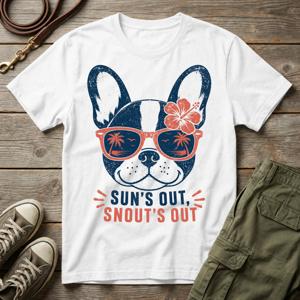 Frenchie Snout's Out T-Shirt