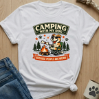 Camping With Dog T-Shirt