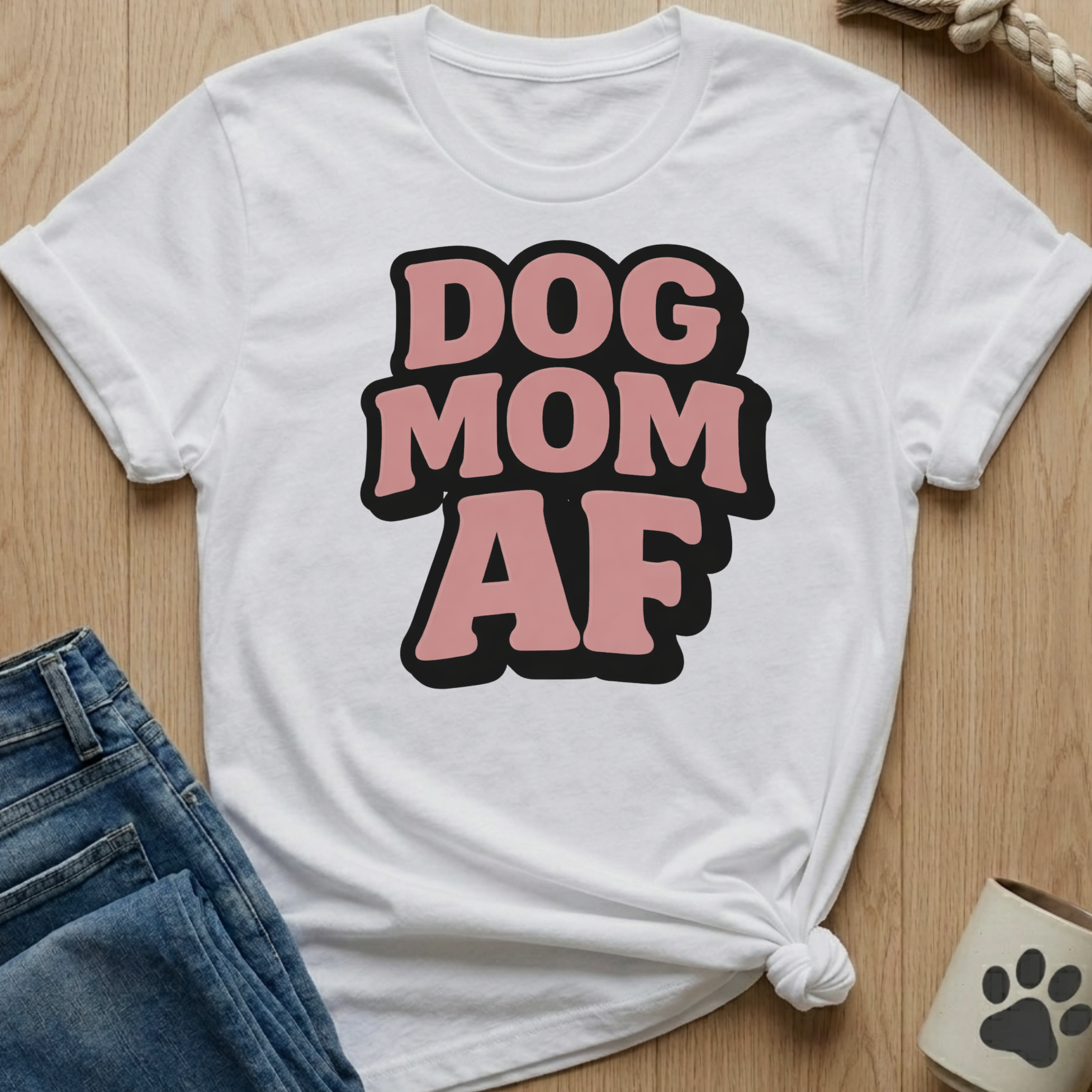 Dog Mom AF T-Shirt