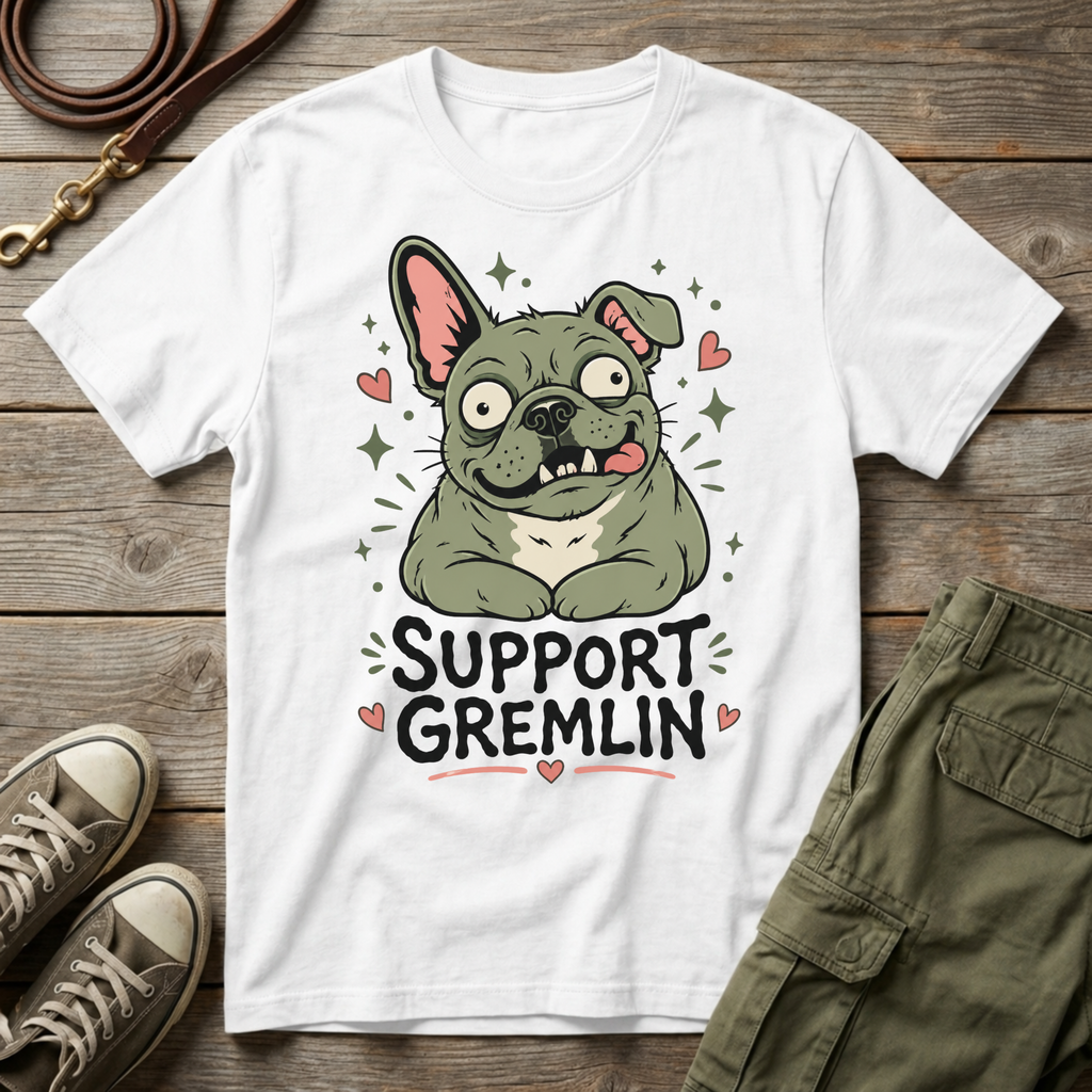 Frenchie Support Gremlin T-Shirt