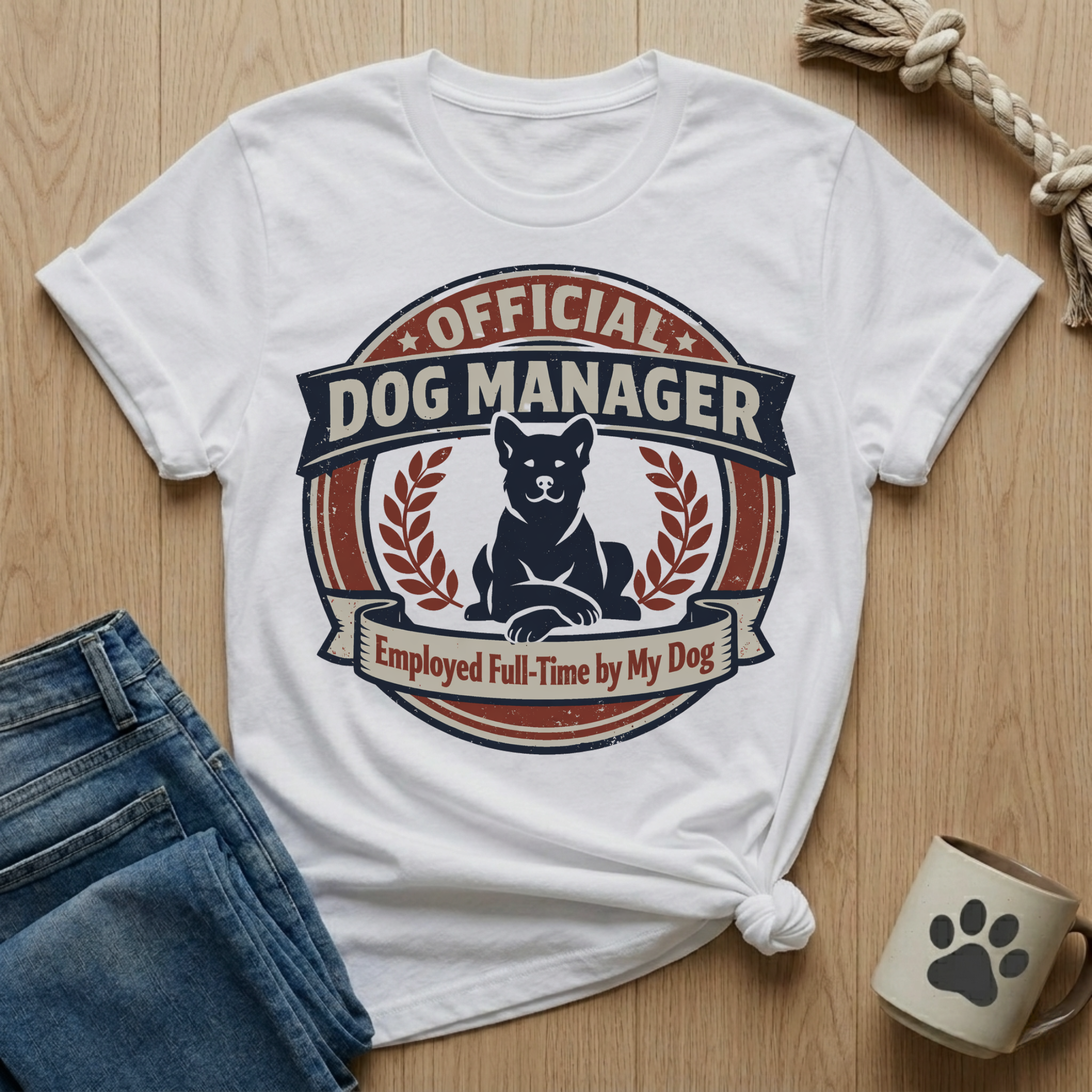 Official Dog Manager T-Shirt