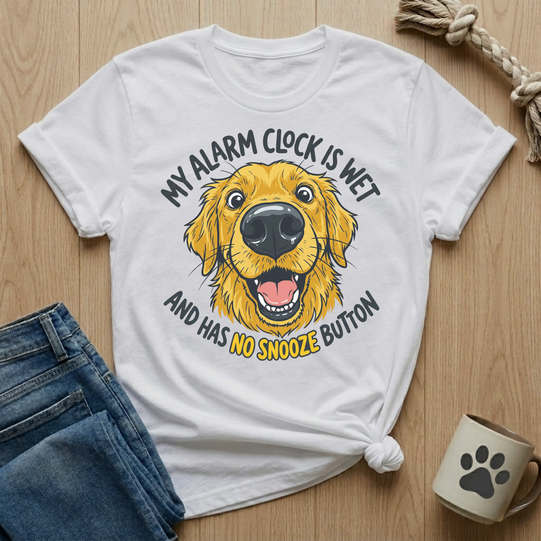 My Alarm Clock Is Wet T-Shirt