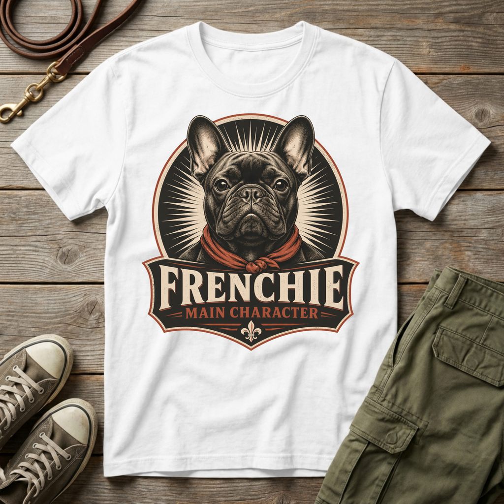 Frenchie Main Character T-Shirt