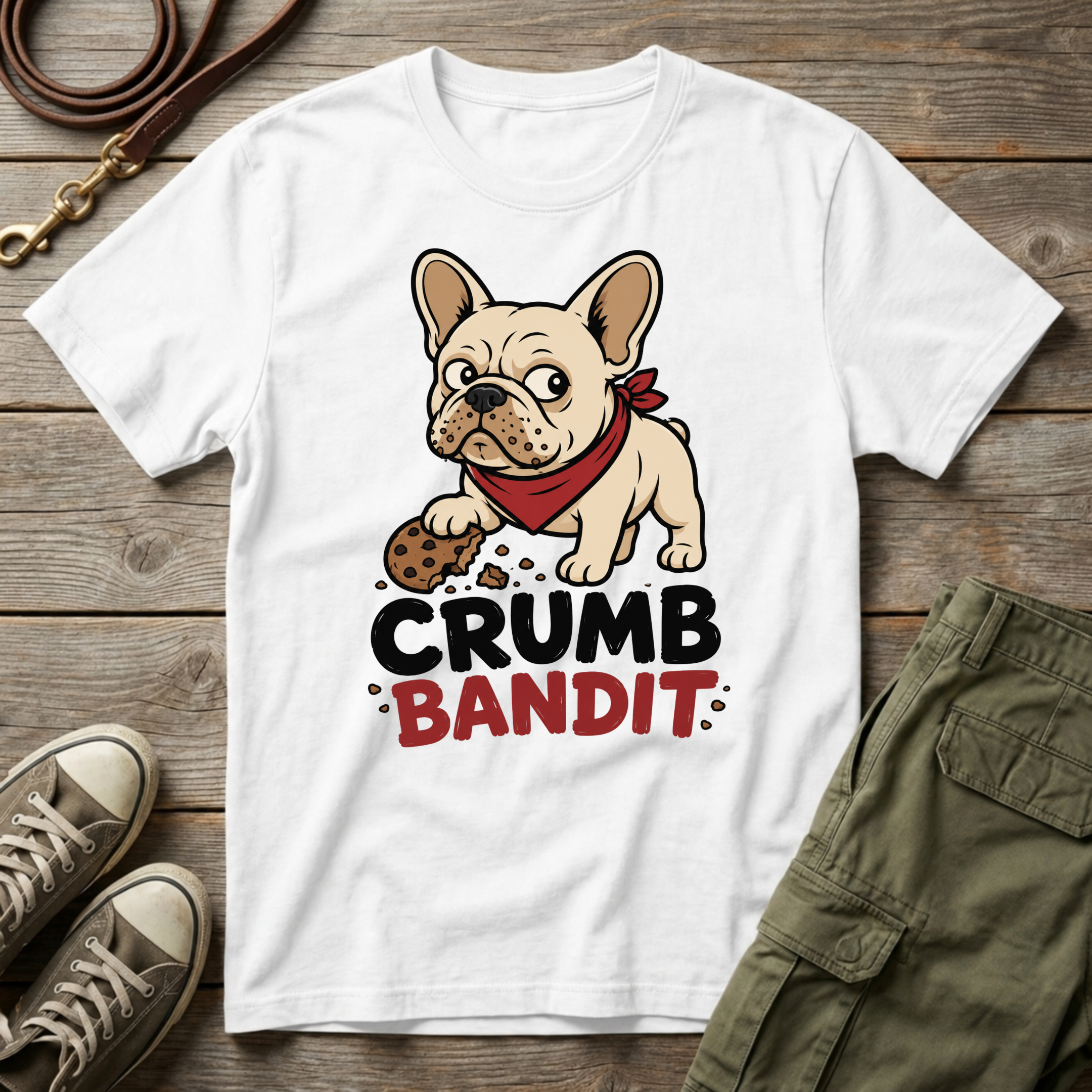 Frenchie Crumb Bandit T-Shirt