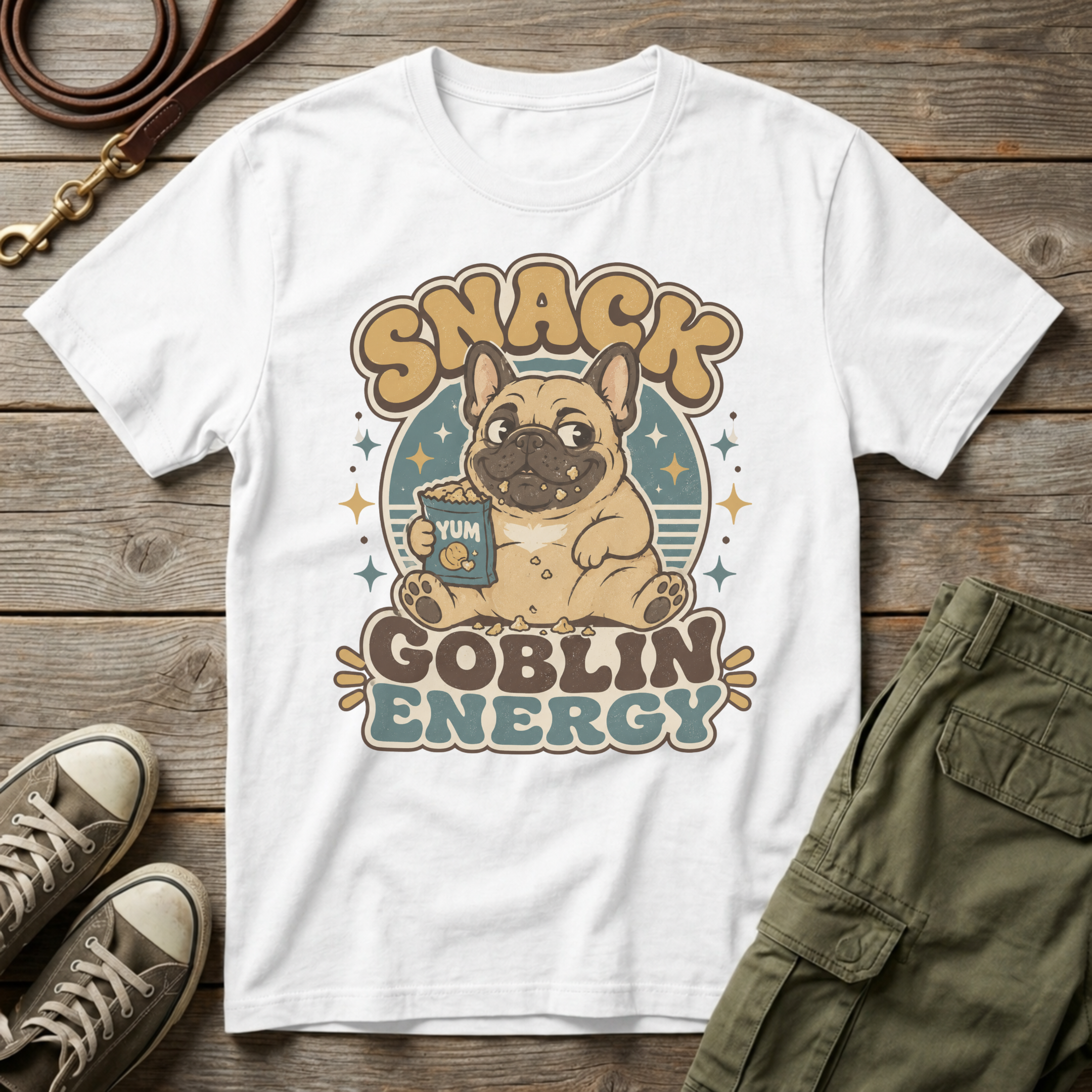 Frenchi Snack Goblin Energy T-Shirt