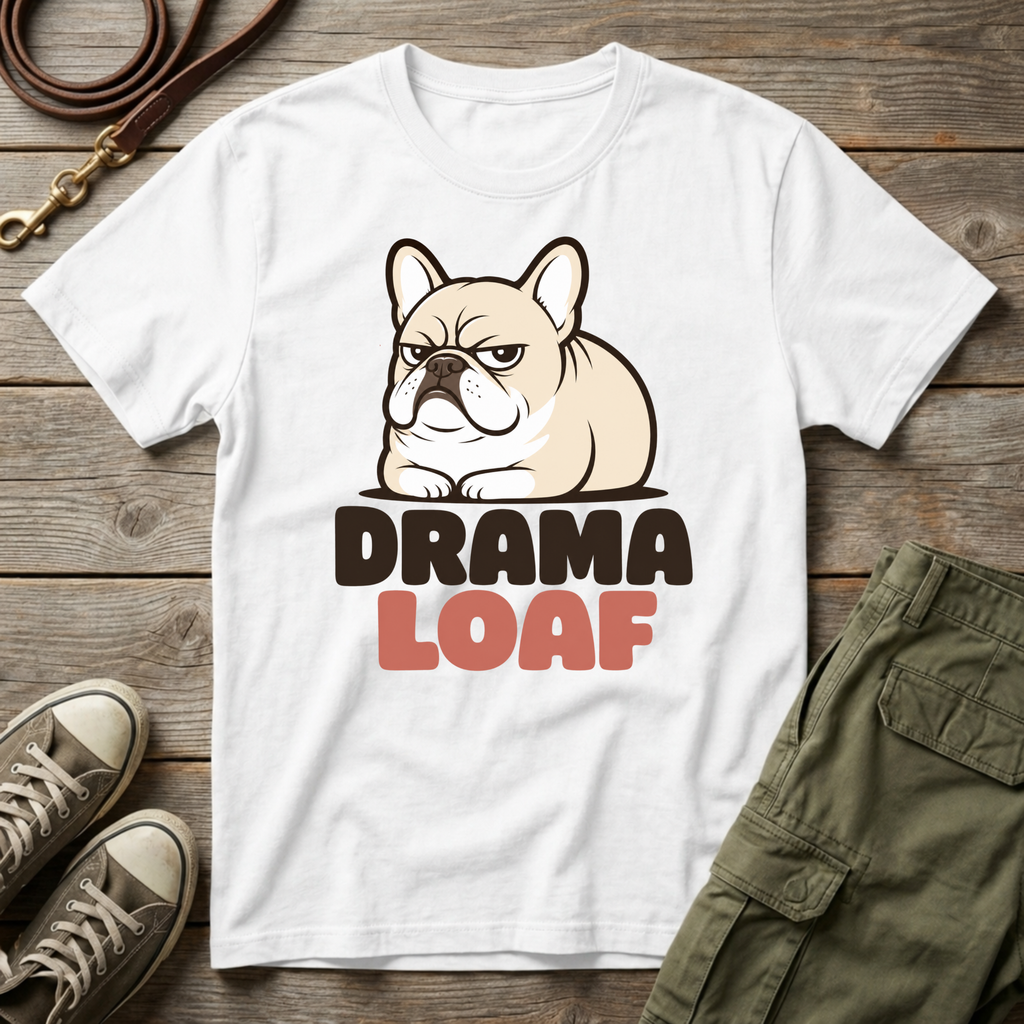 Frenchie Drama Loaf T-Shirt