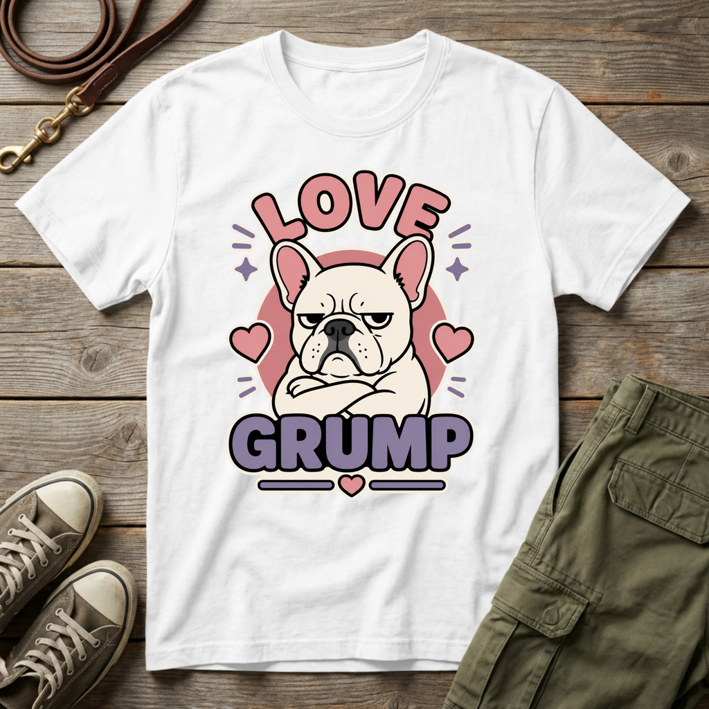 Frenchie Love Grump T-Shirt