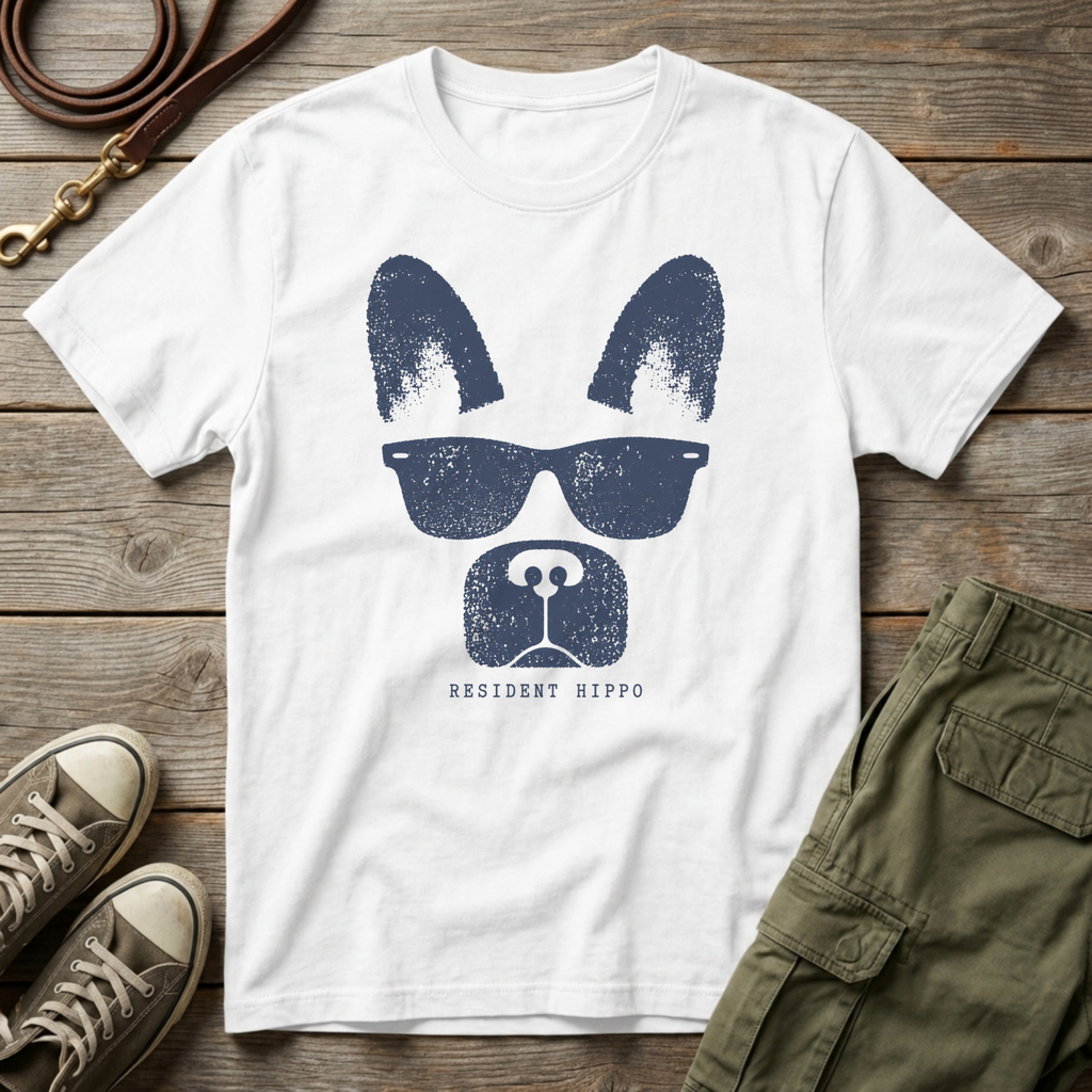 Frenchie Resident Hippo T-Shirt