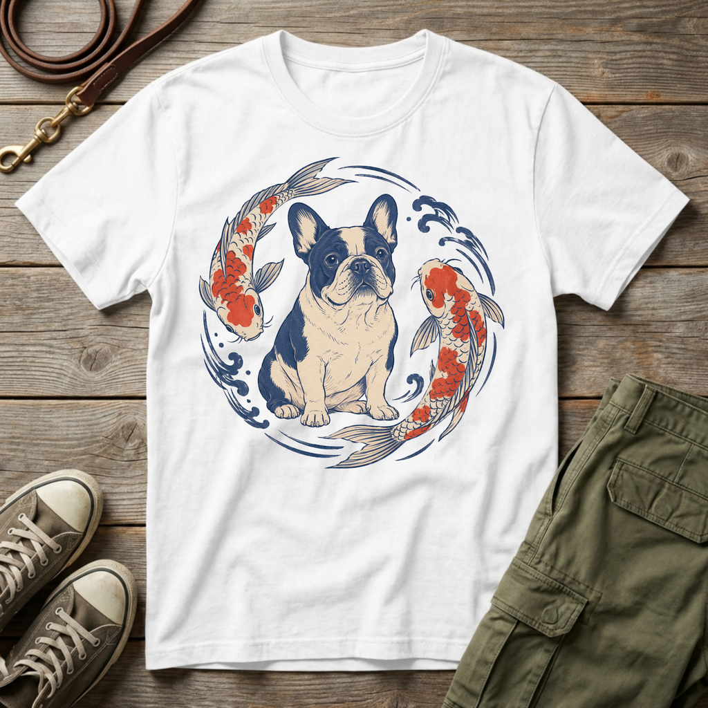 Koi Frenchie T-Shirt