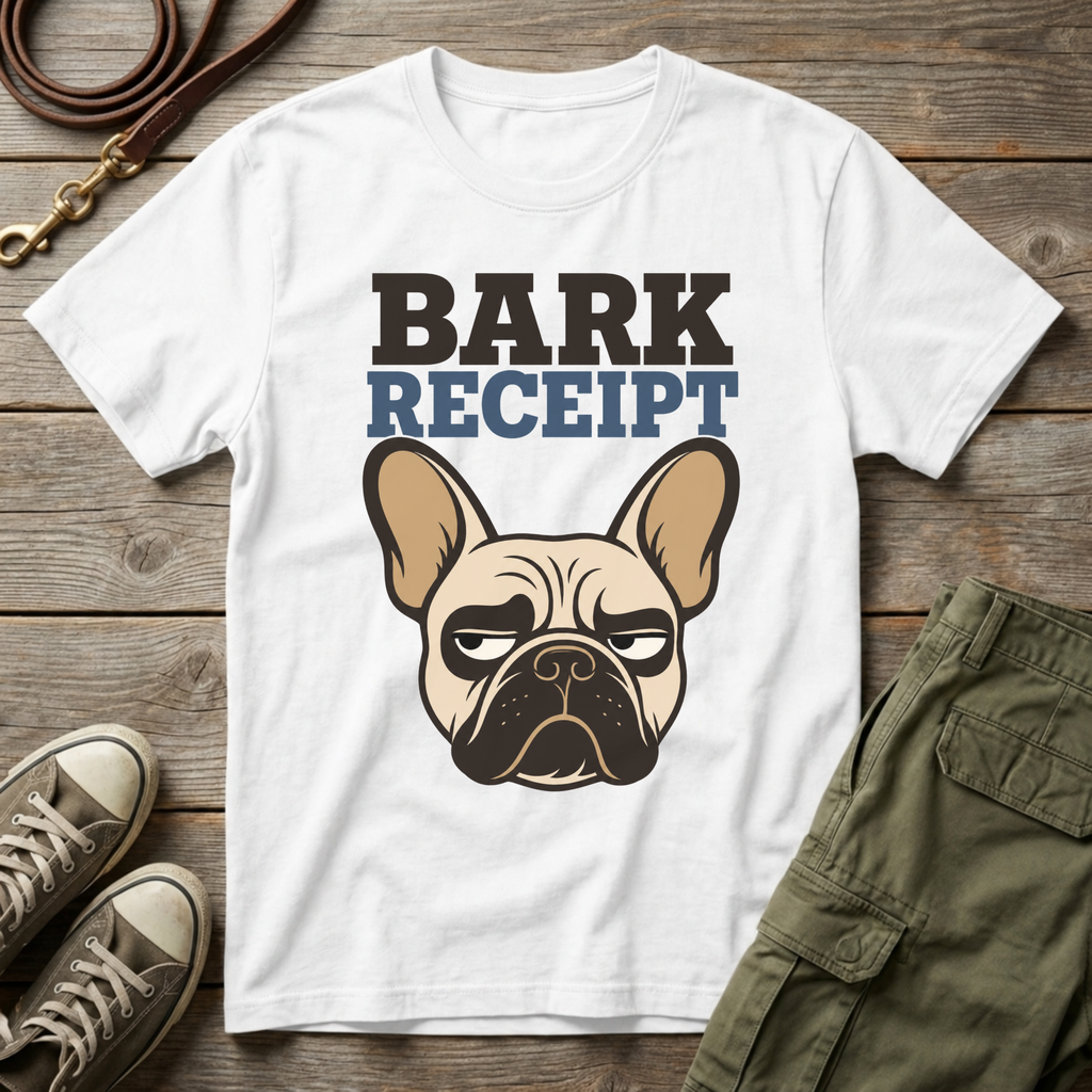 Bark Receipt T-Shirt