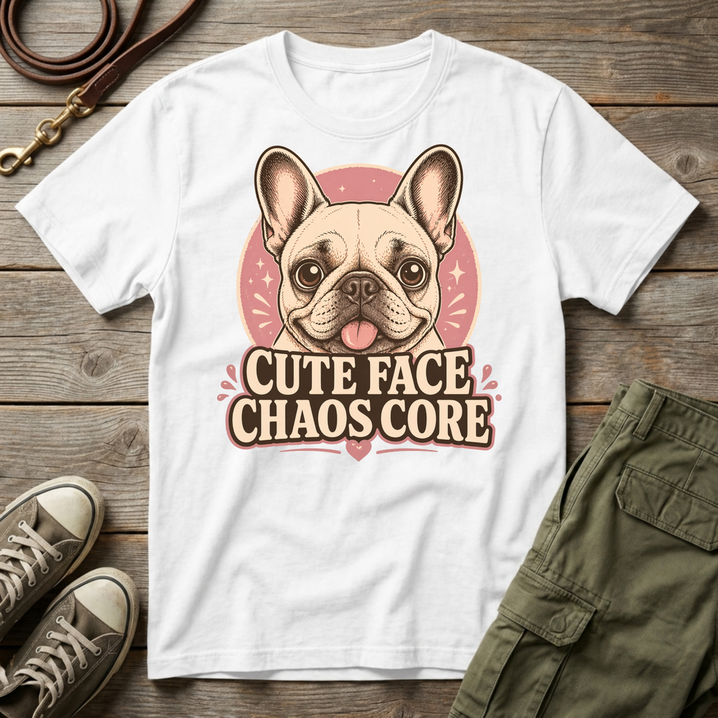 Frenchie Cute Chaos T-Shirt