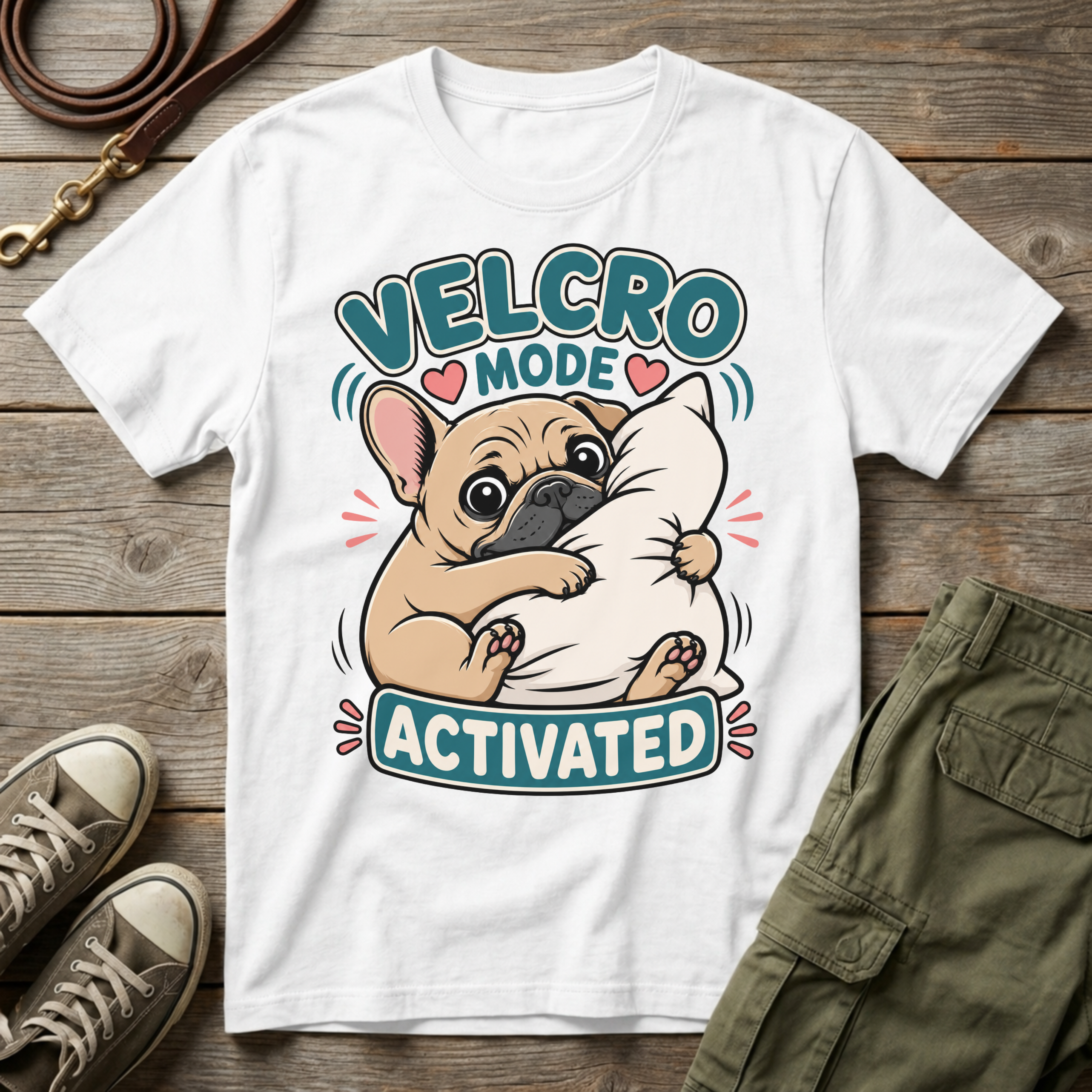 Velcro Mode Activated T-Shirt