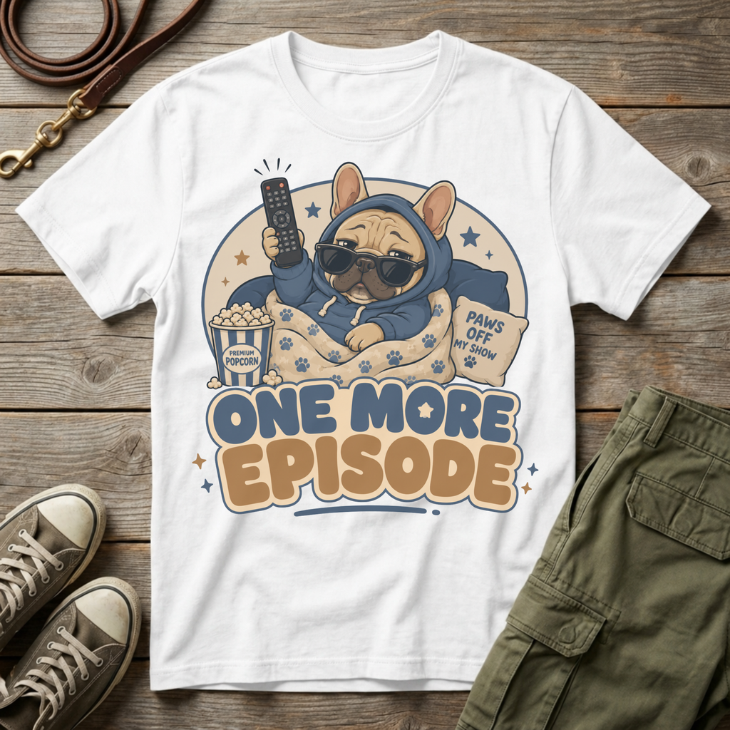 Frenchie One More Episode T-Shirt