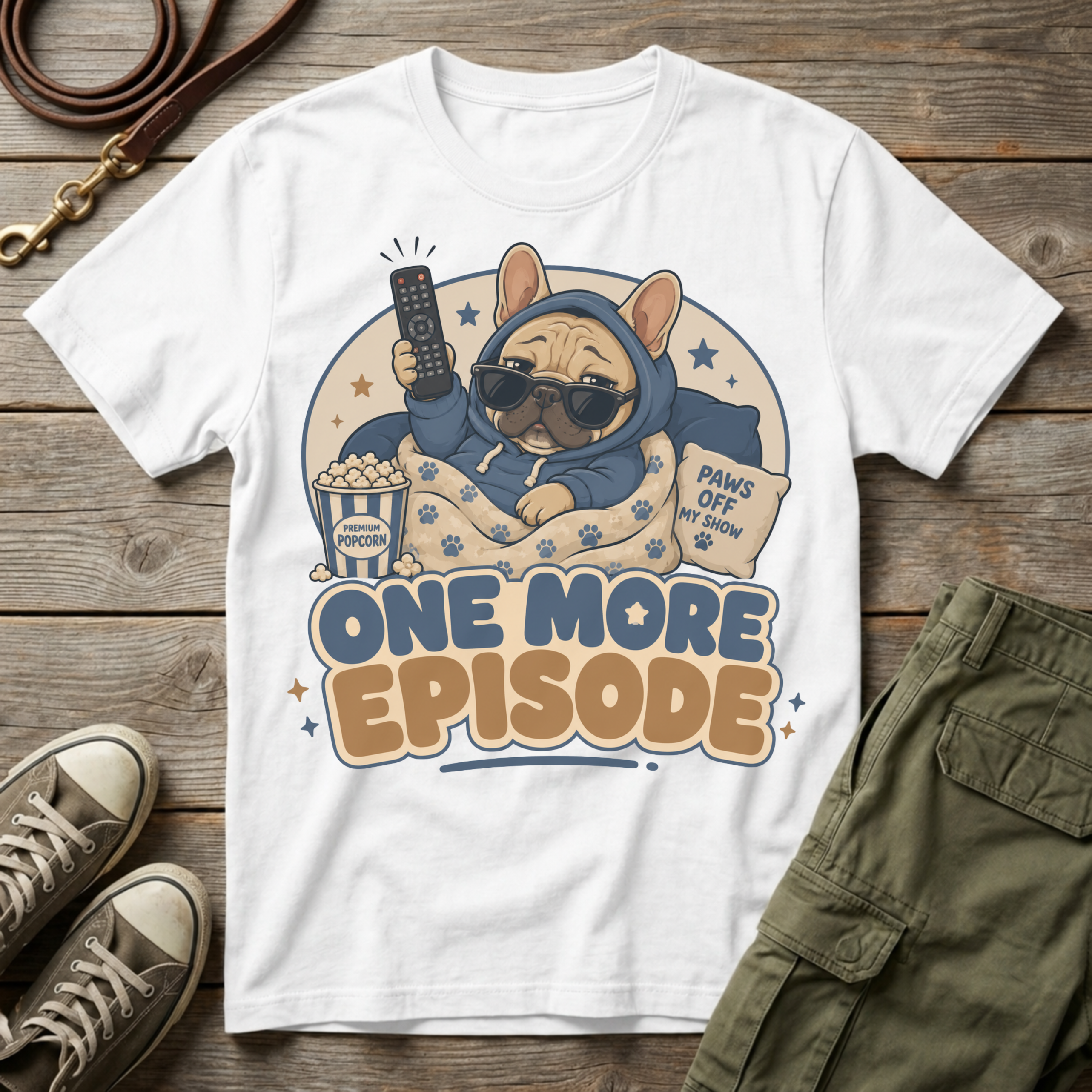 Frenchie One More Episode T-Shirt