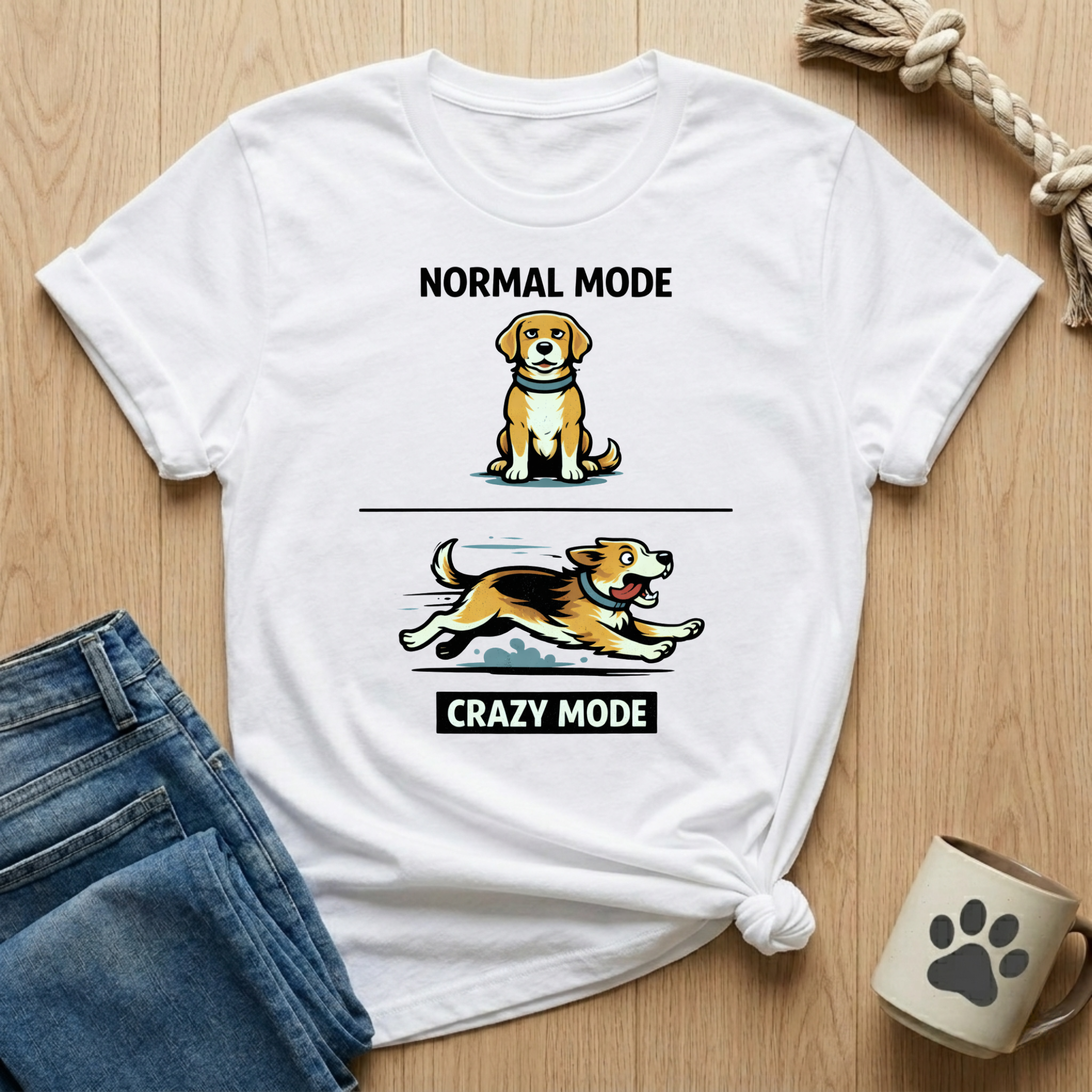 Normal Mode Crazy Mode T-Shirt