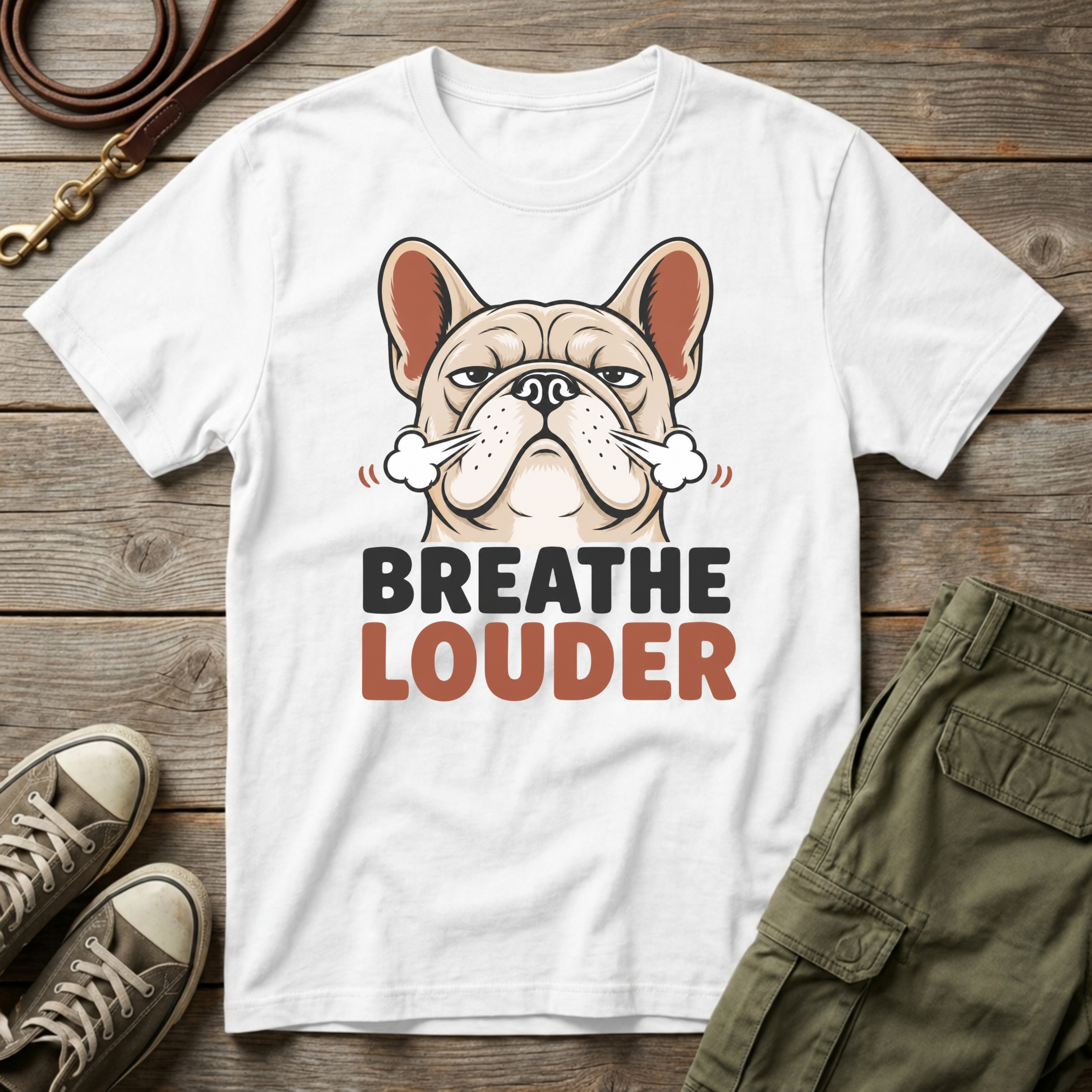 Frenchie | Breathe Louder T-Shirt