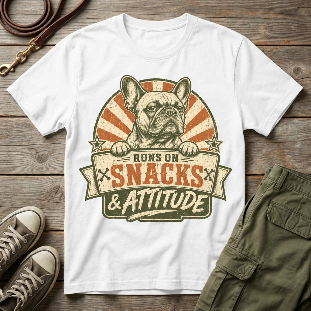 Runs on Snacks and Attitude T-Shirt