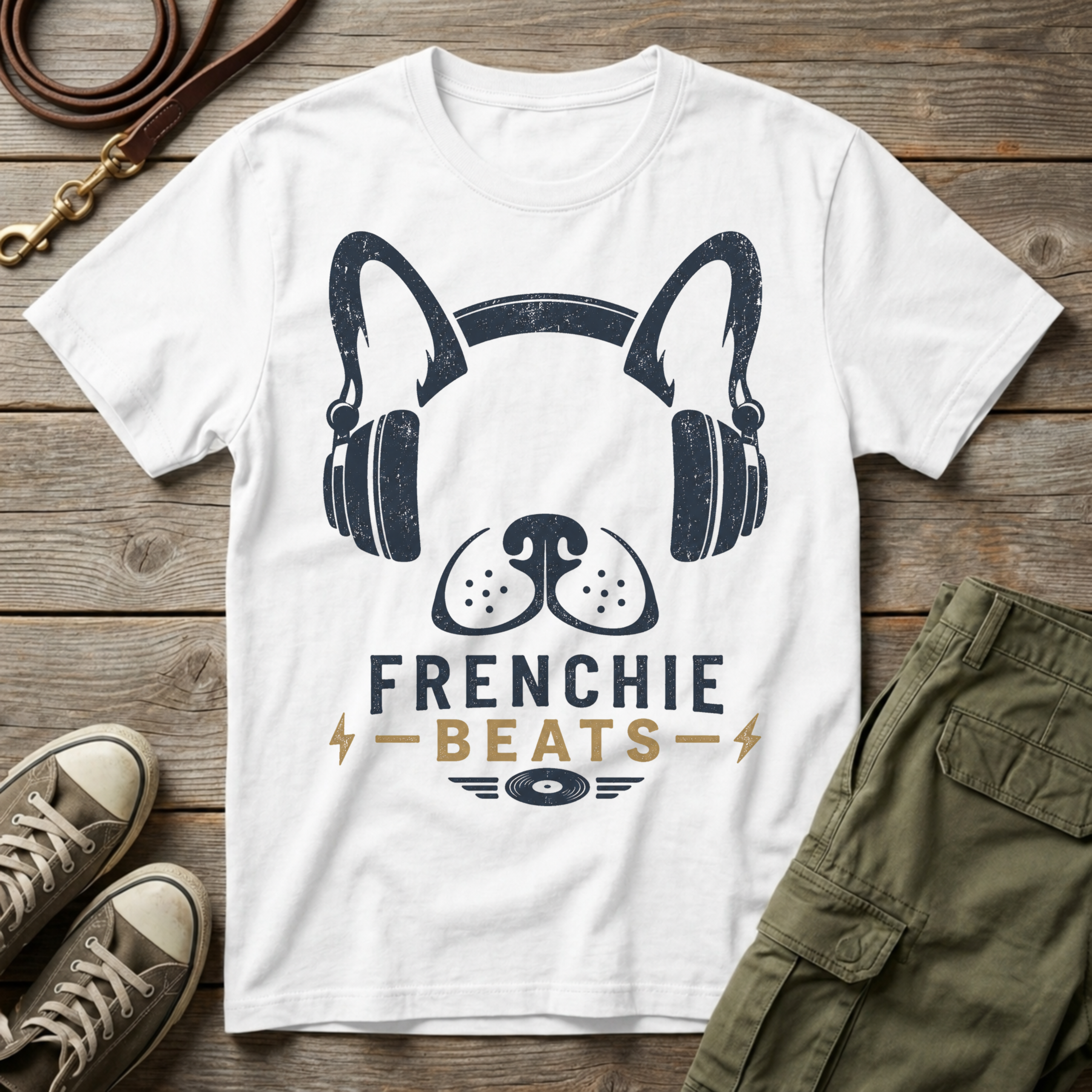 Frenchie Beats T-Shirt